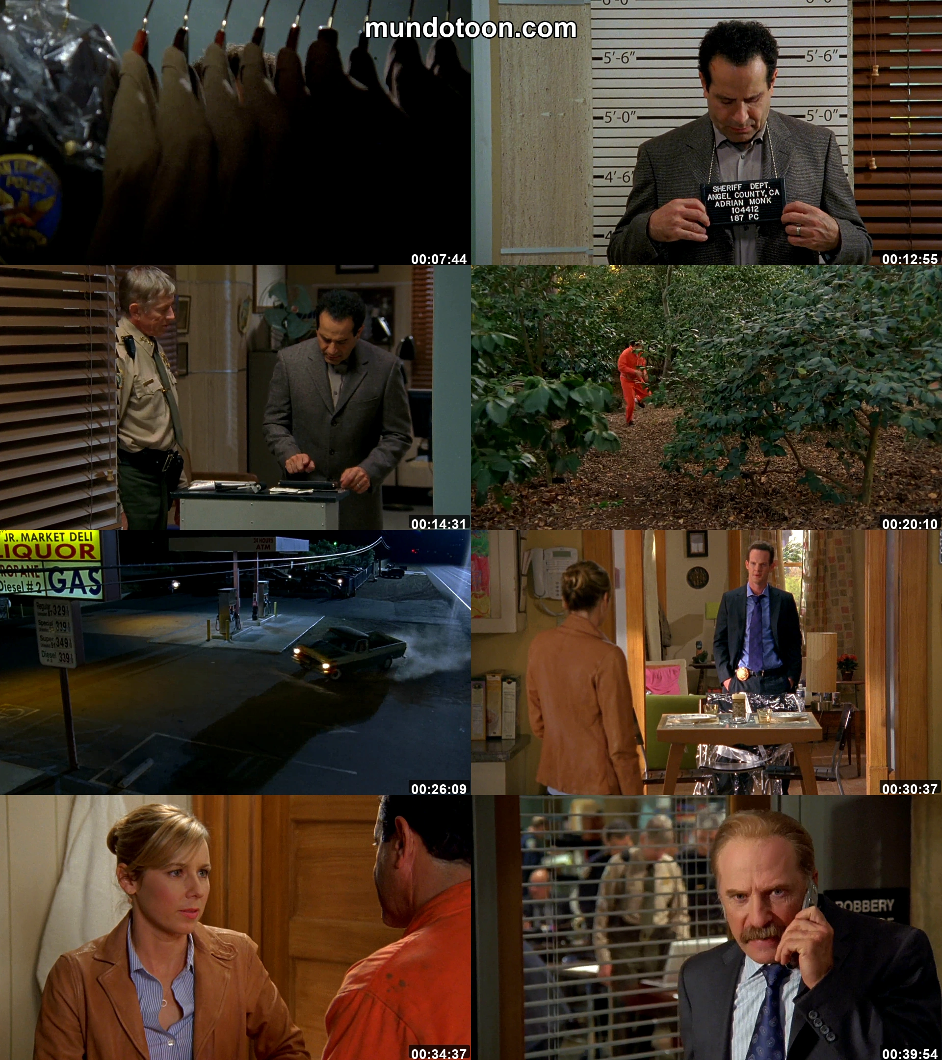 Captura 1 de Monk: Un detective diferente - Audio Español Latino 1080p Completa