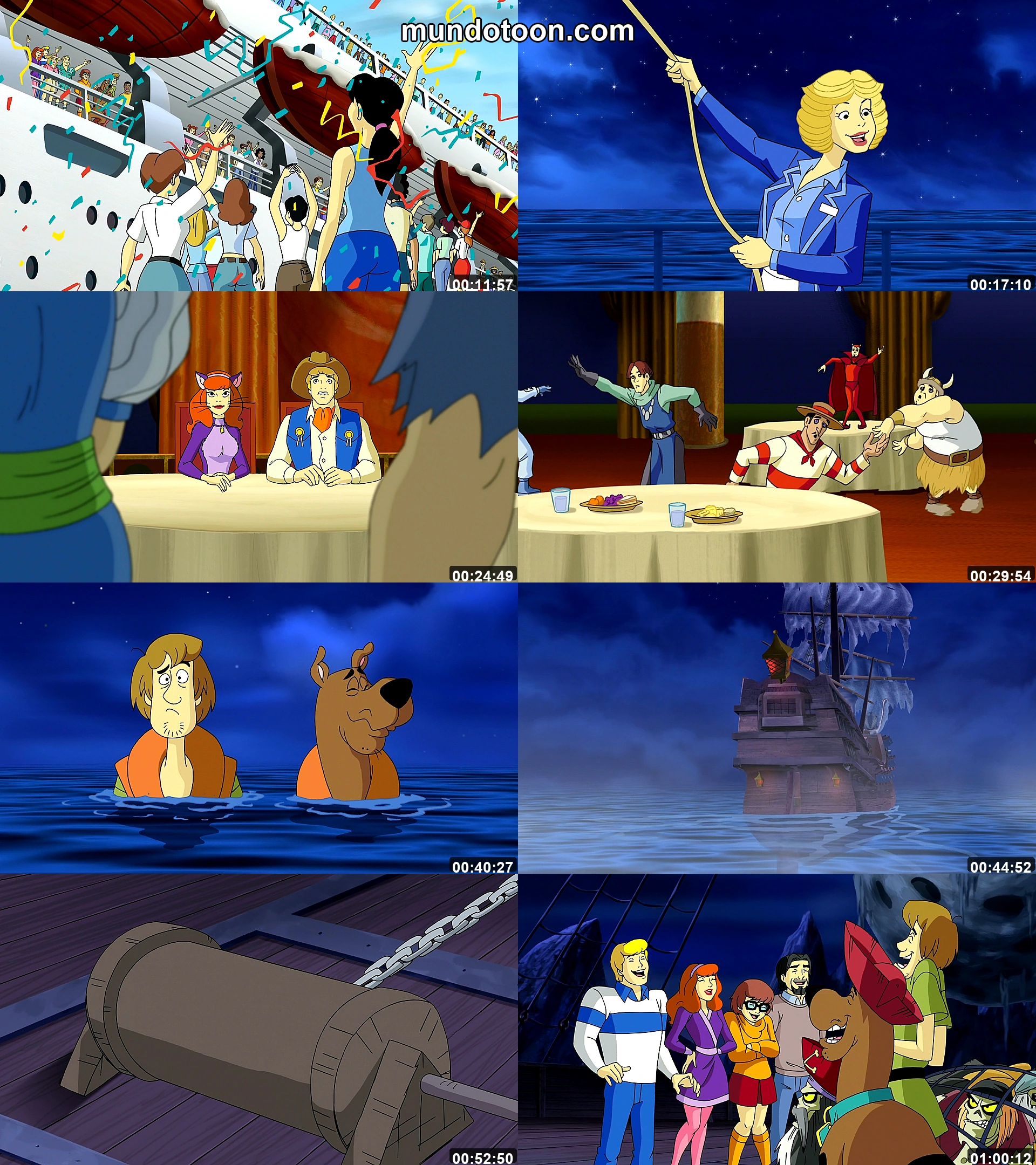 Captura 1 de Scooby-Doo! Piratas a la vista - Audio Español Latino 1080p Completa
