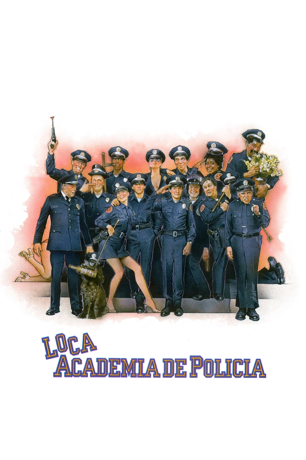 Loca academia de policía (1984) Película [1080p Dual] Latino/Ing [2026]