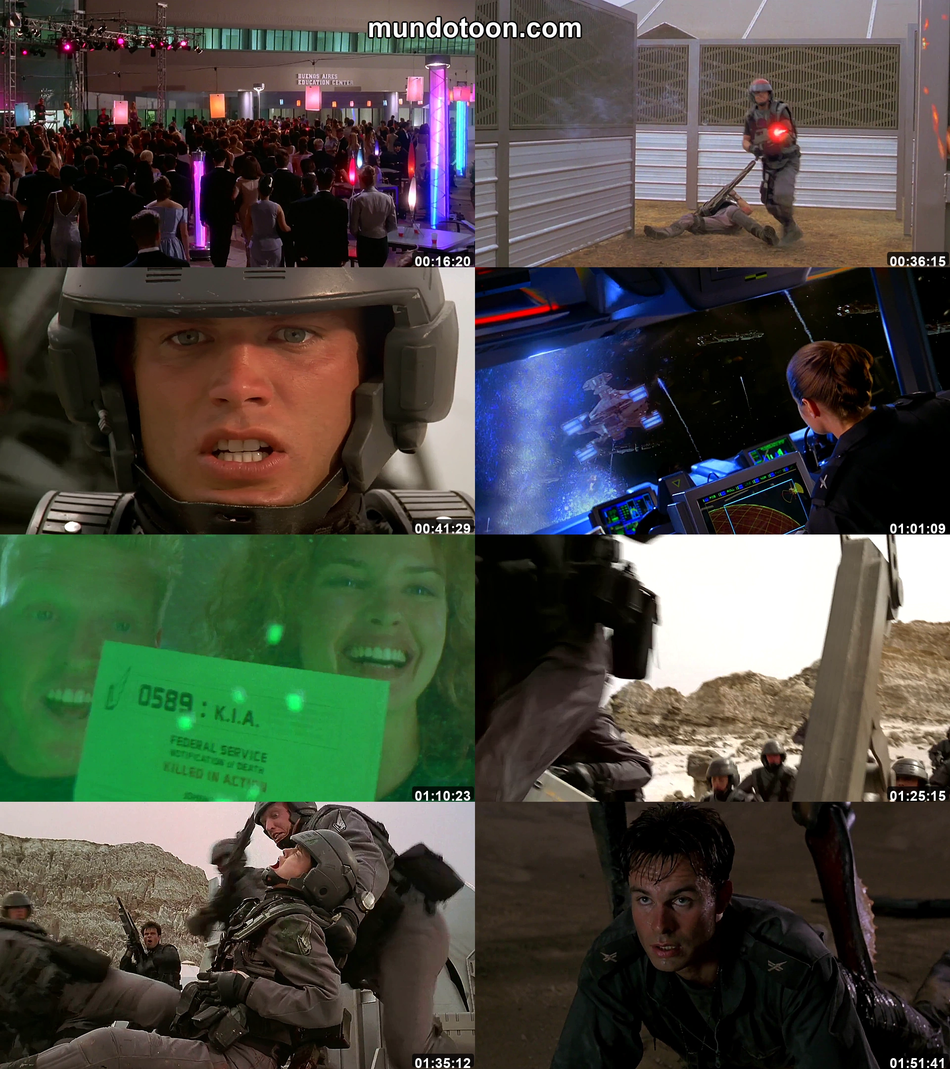 Captura 1 de Starship Troopers: La invasión - Audio Español Latino 1080p Completa