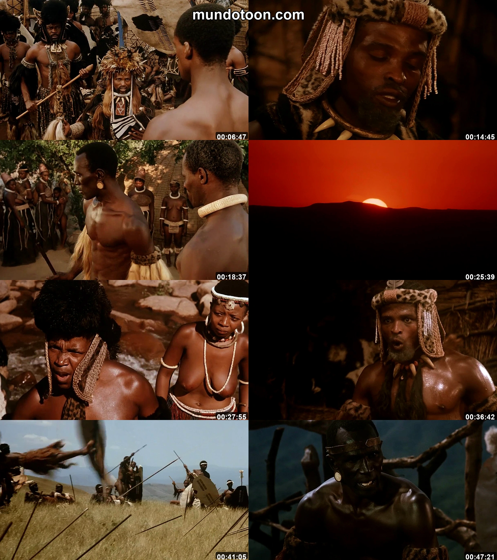 Captura 1 de Shaka Zulu - Audio Español Latino 1080p Completa