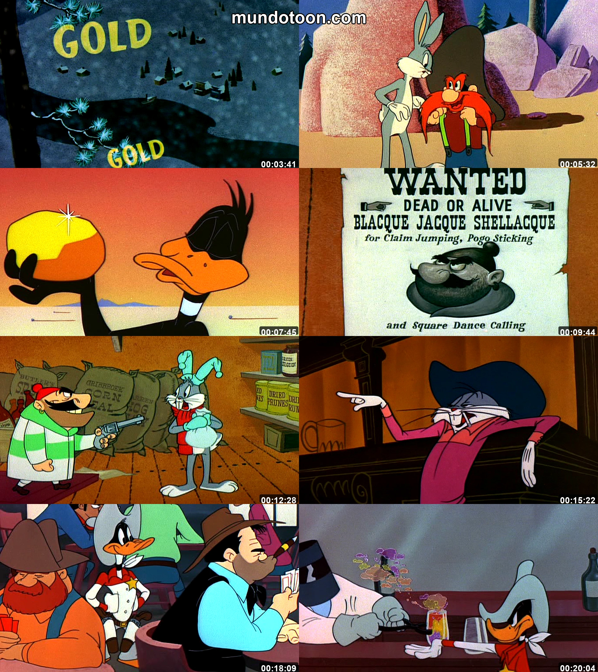 Captura 1 de Bugs Bunny: Cómo conquistó el Oeste - Audio Español Latino 1080p Completa