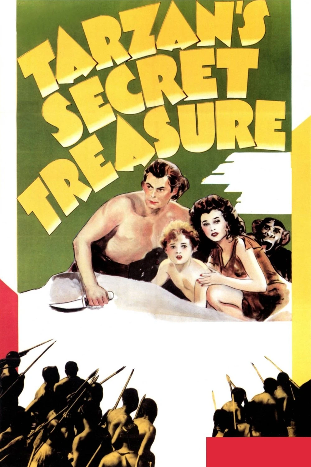 Tarzán y el tesoro perdido (1941) Película [1080p] Español Latino / Inglés / Castellano [2026]
