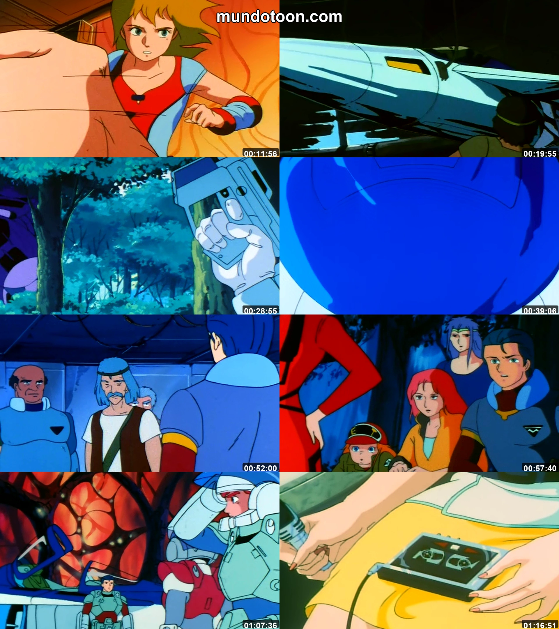 Captura 1 de Robotech: Love Live Alive - Audio Español Latino 1080p Completa