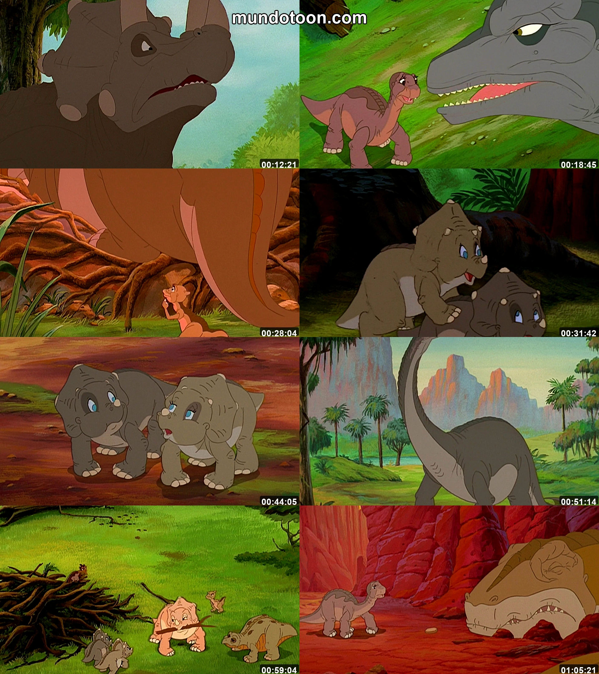 Captura 1 de En busca del valle encantado VI: El secreto de la Roca del Saurio - Audio Español Latino 1080p Completa