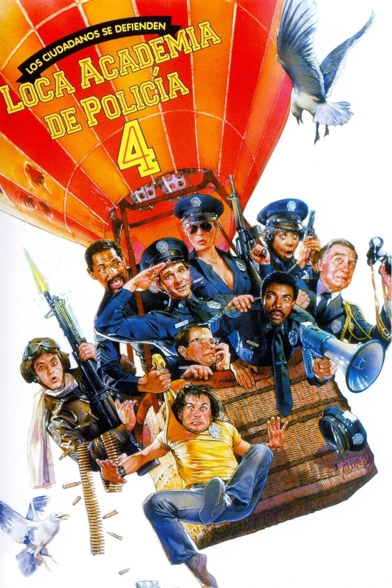 Loca academia de policía 4: Patrulla ciudadana (1987) Película [1080p Dual] Latino/Ing [2026]
