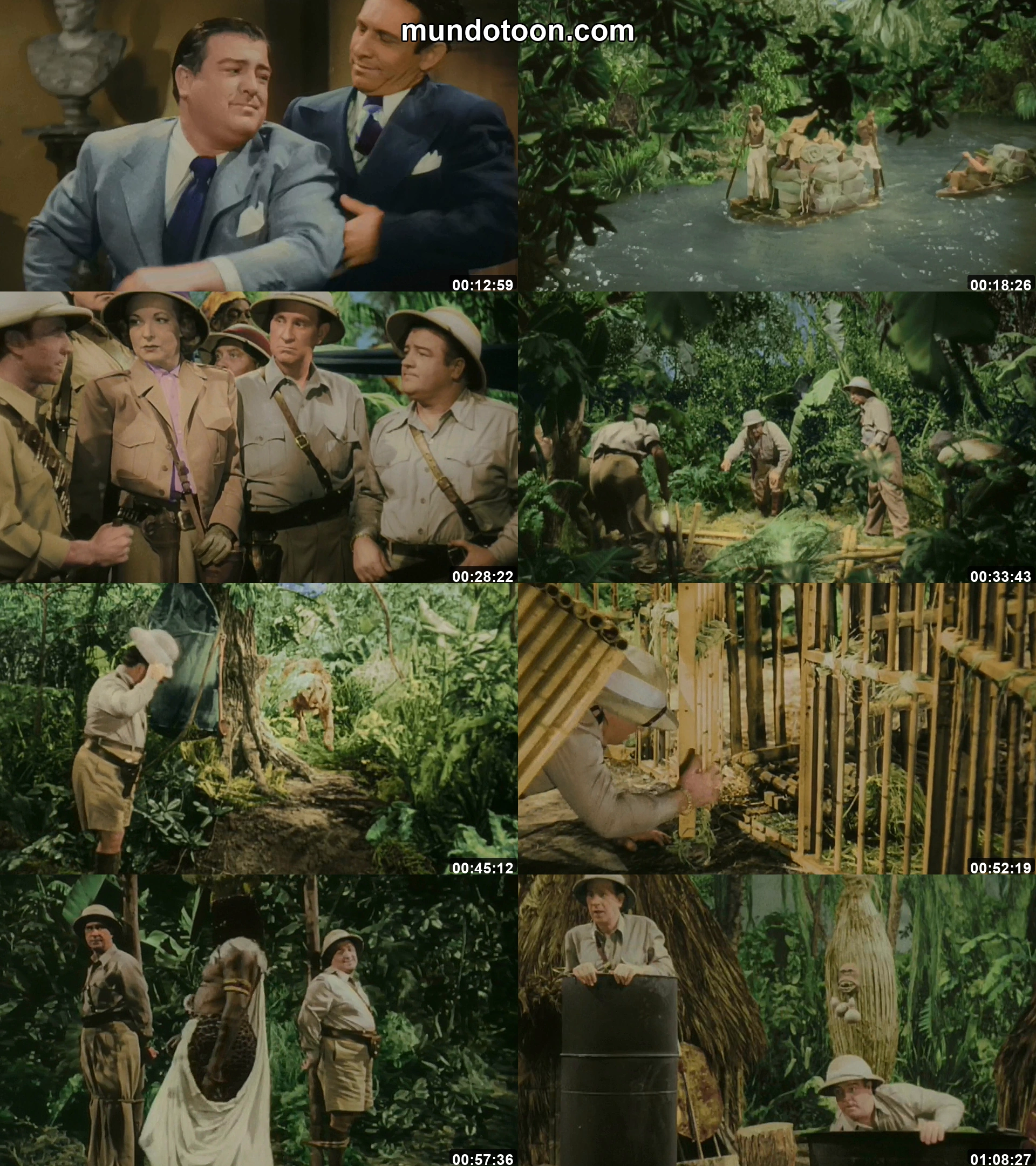 Captura 1 de Abbott y Costello en África - Audio Español Latino 1080p Completa