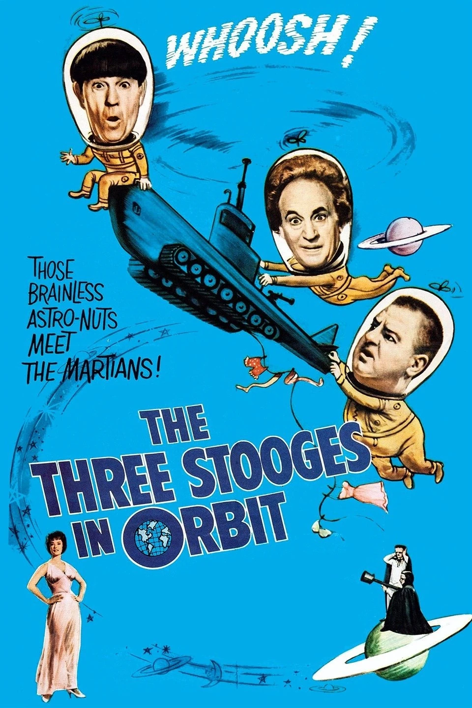 Los tres chiflados en órbita (1963) Película [1080p] Latino [2026]