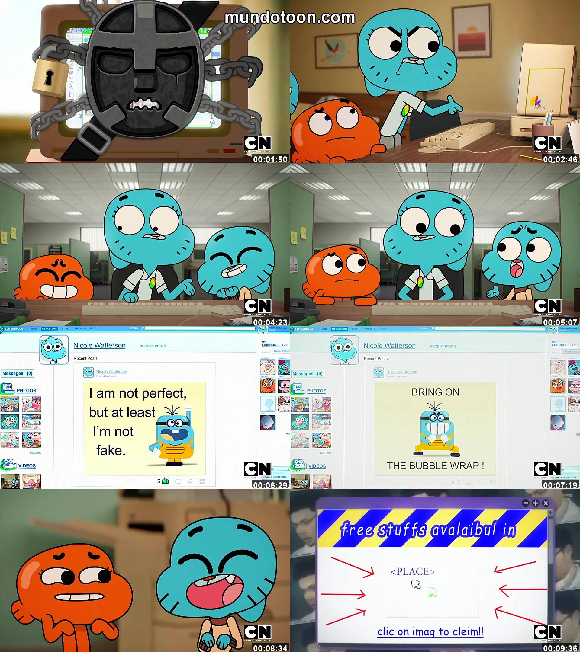 Captura 1 de El increíble mundo de Gumball - Audio Español Latino 1080p Completa