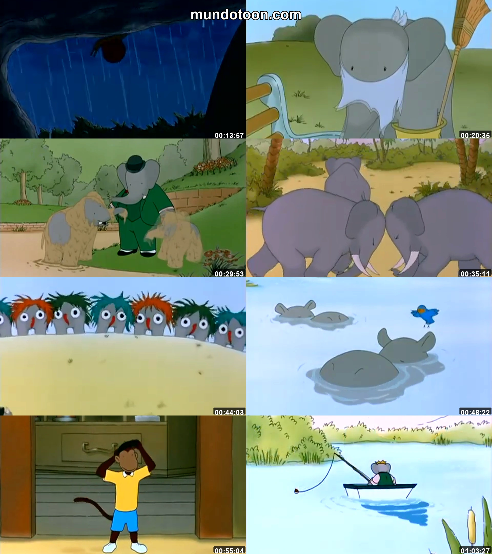 Captura 1 de Babar: Rey de los Elefantes - Audio Español Latino 1080p Completa