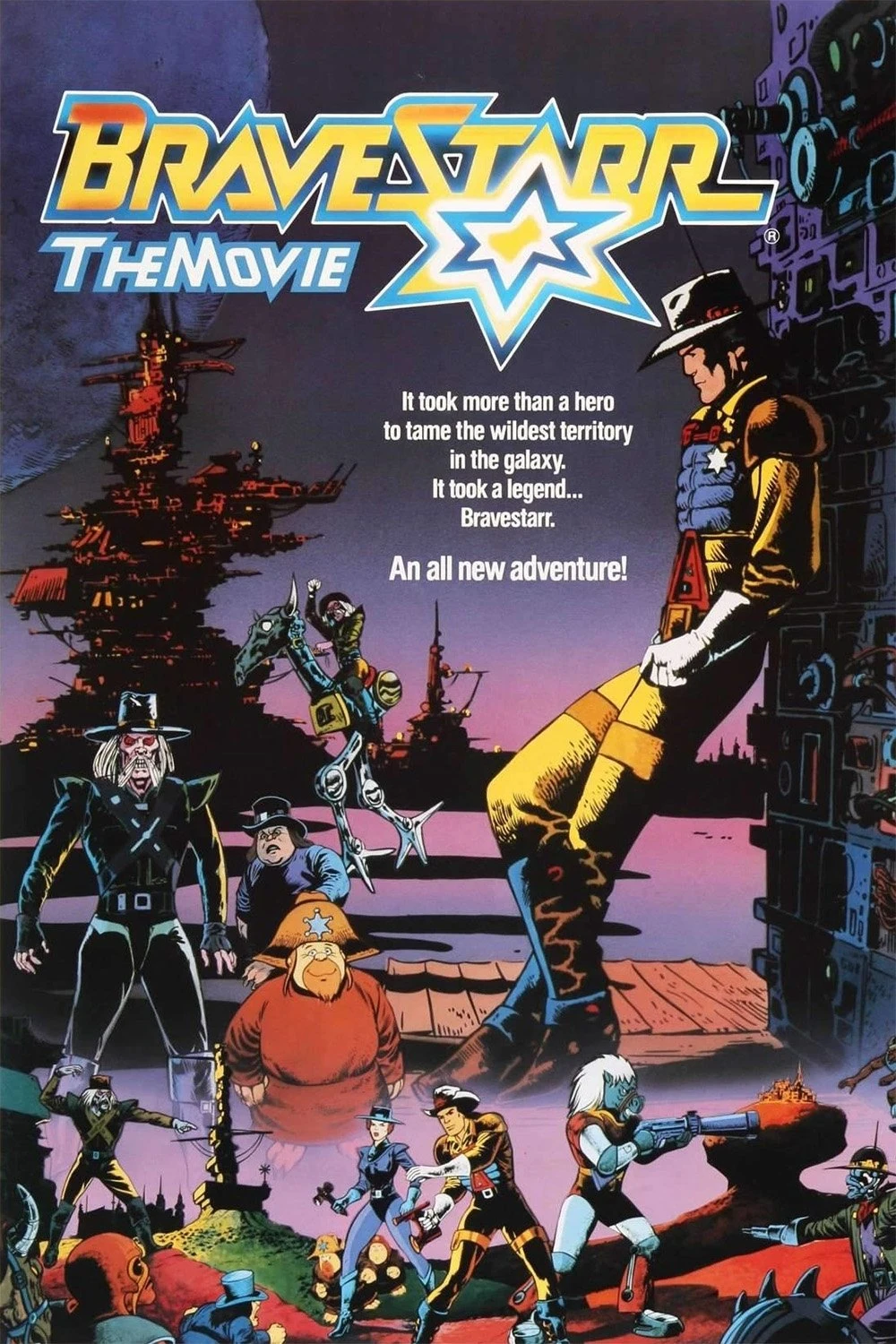 BraveStarr: La Leyenda (1988) Película [480p] Latino [2026]
