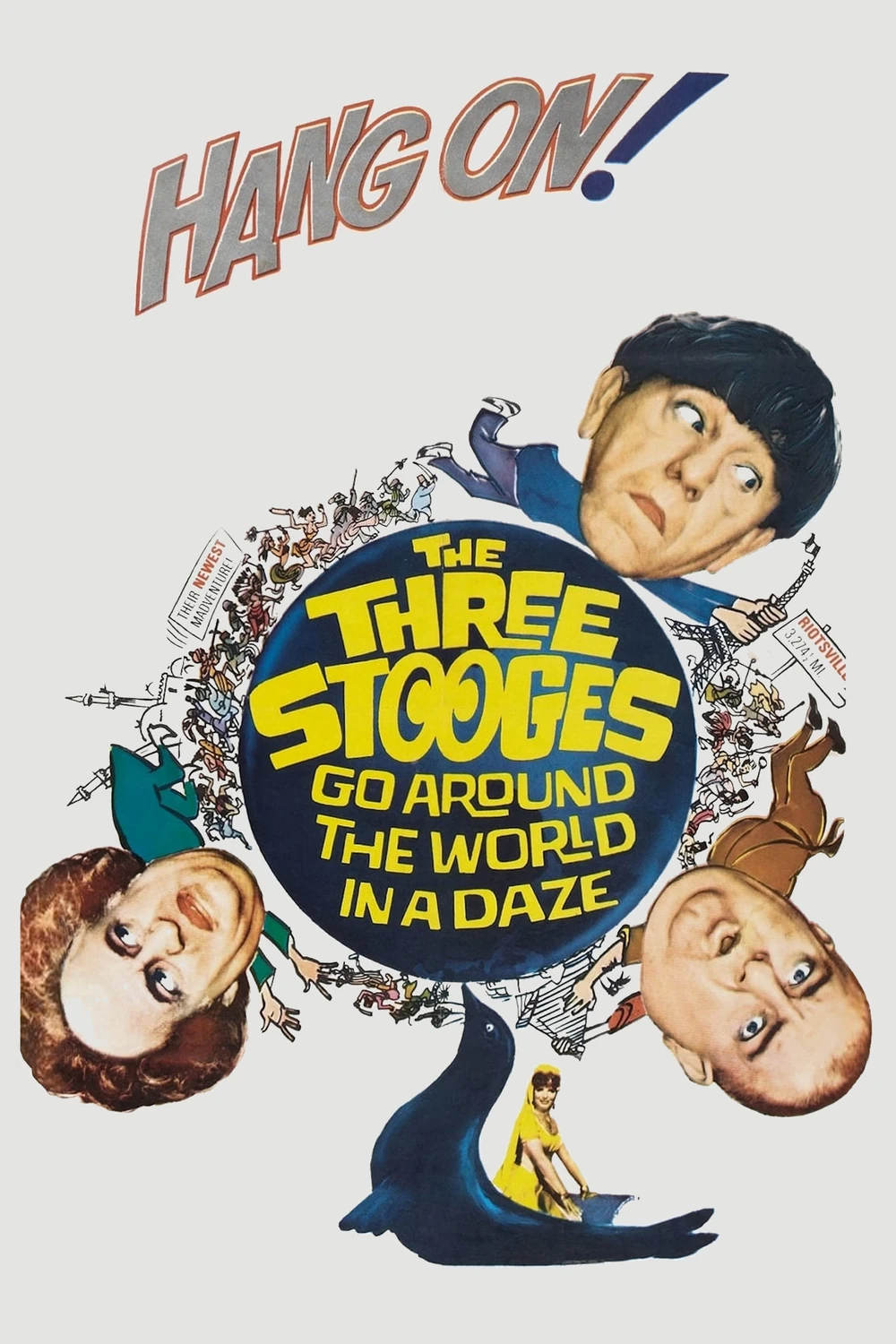 Los tres chiflados dan la vuelta al mundo (1963) Película [1080p] Latino [2026]