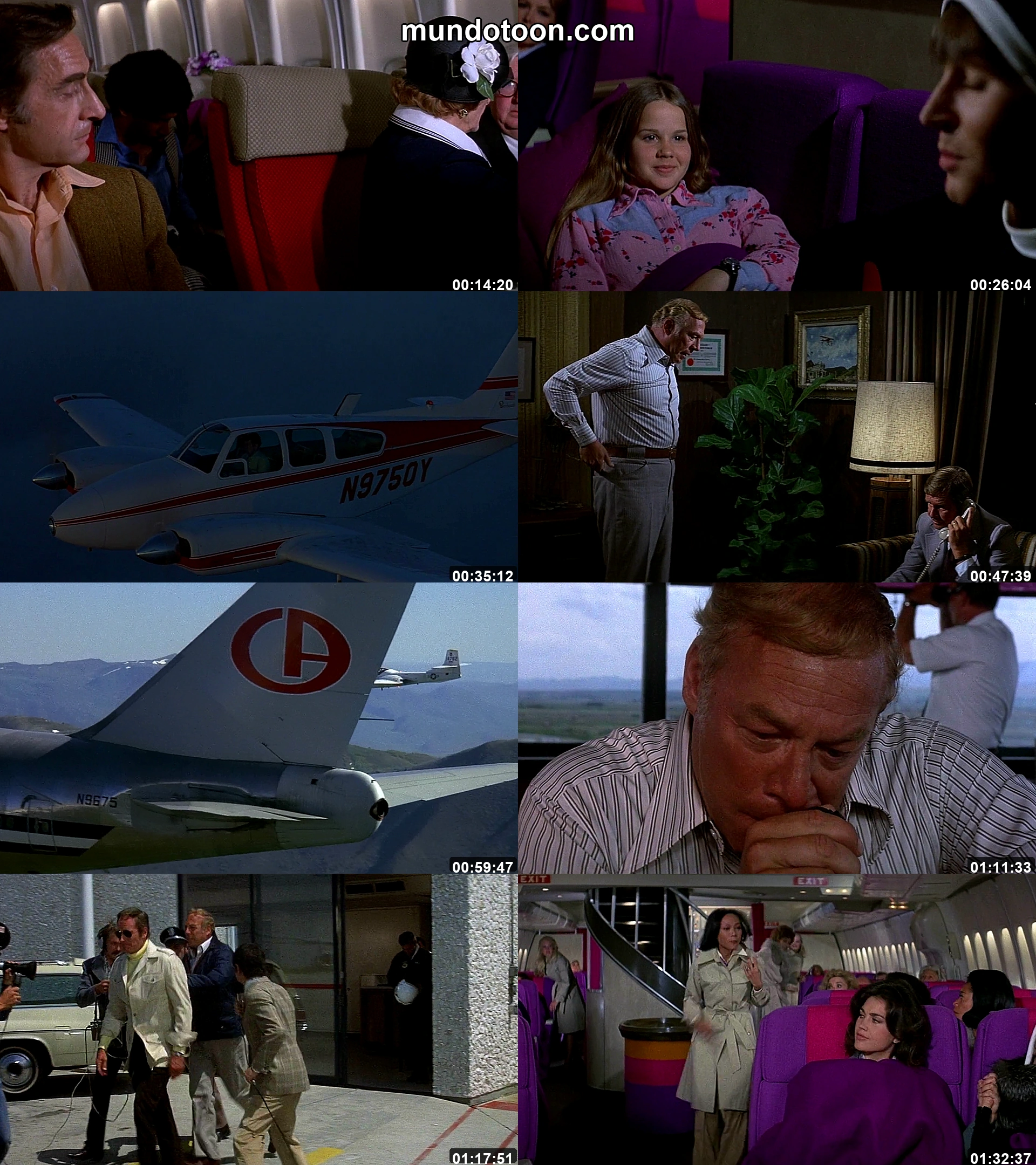 Captura 1 de Aeropuerto 1975: Peligro en los cielos - Audio Español Latino 1080p Completa