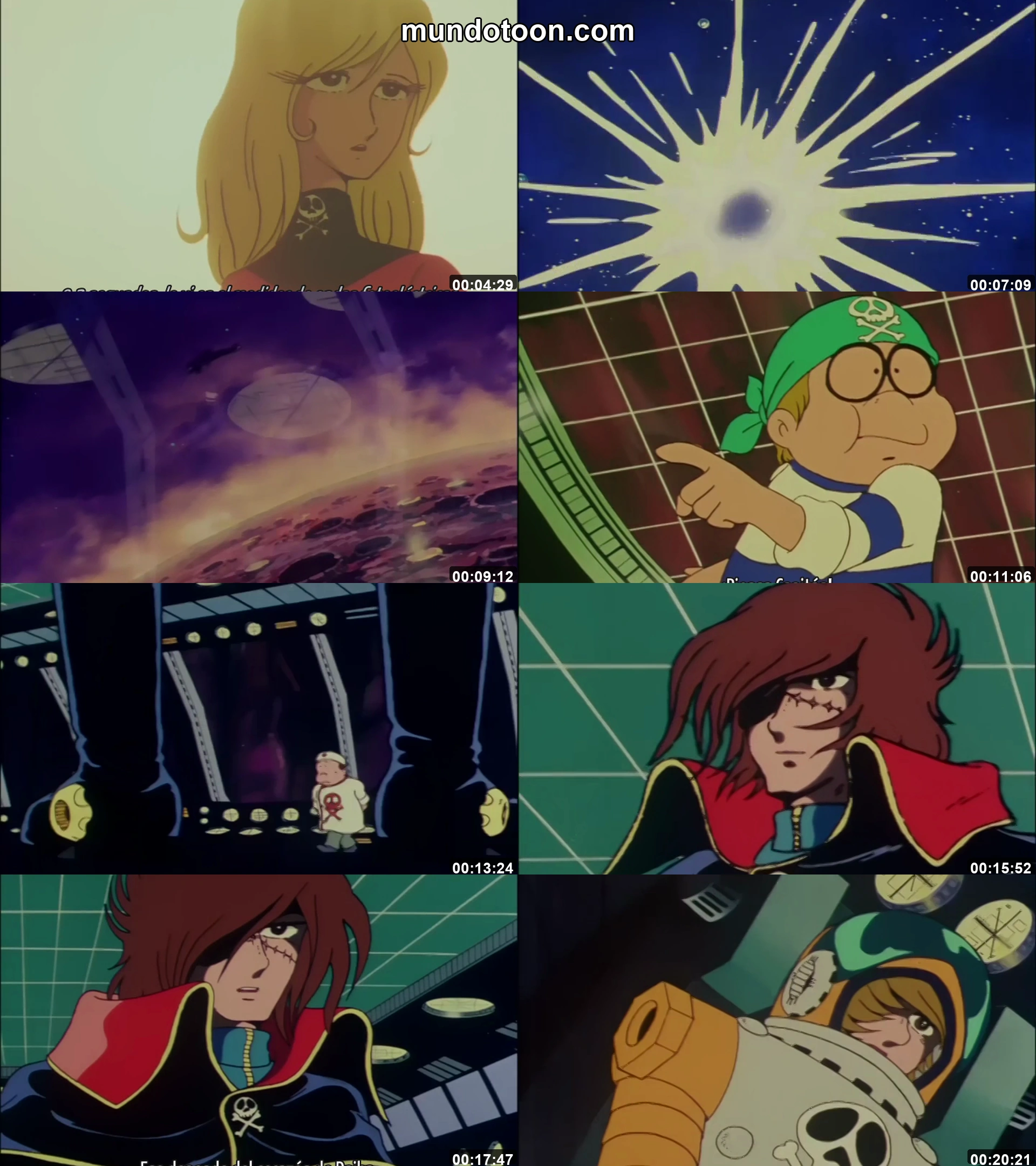 Captura 1 de Capitán Harlock - Audio Español Latino 1080p Completa