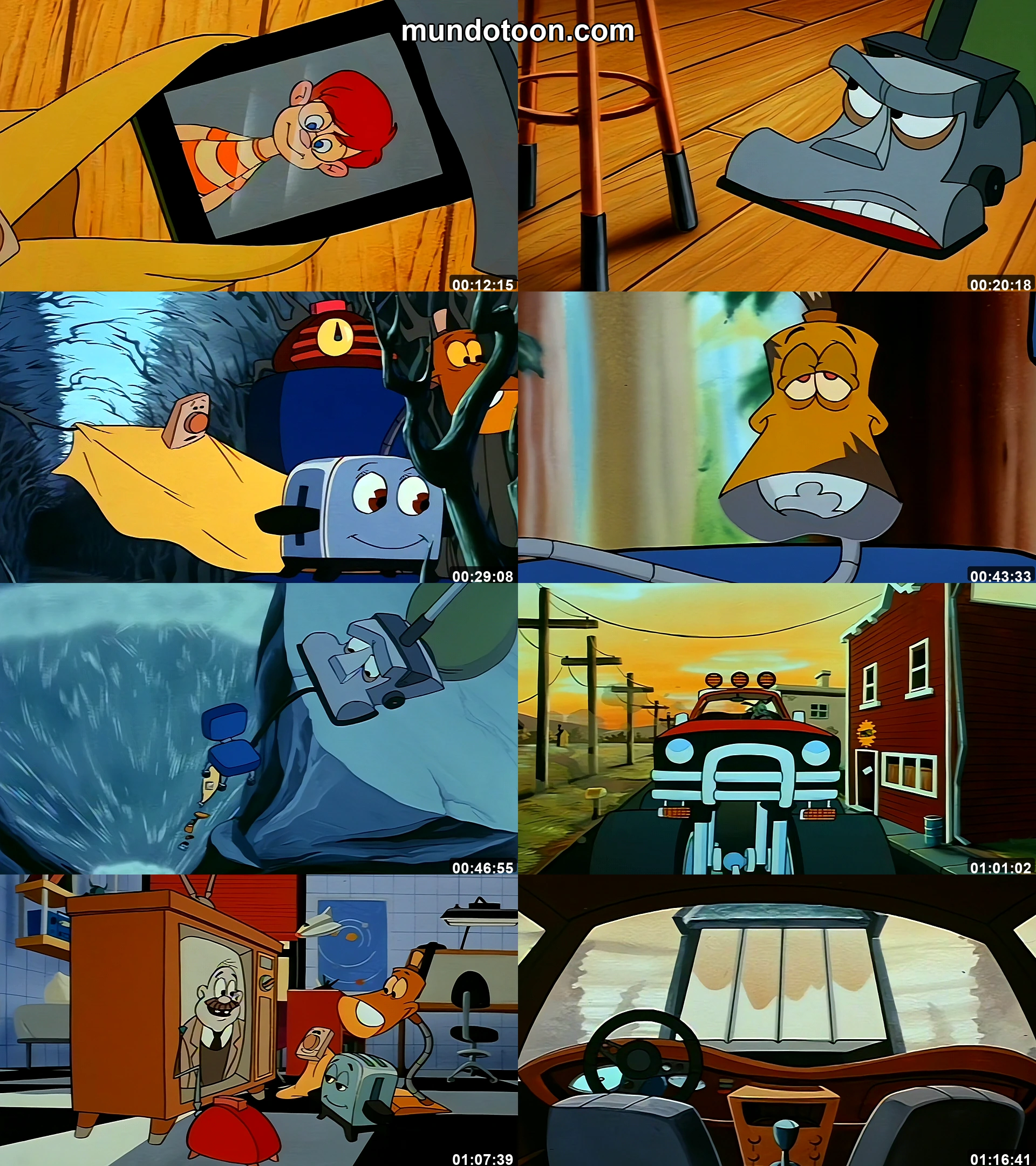 Captura 1 de The Brave Little Toaster - Audio Español Latino 1080p Completa