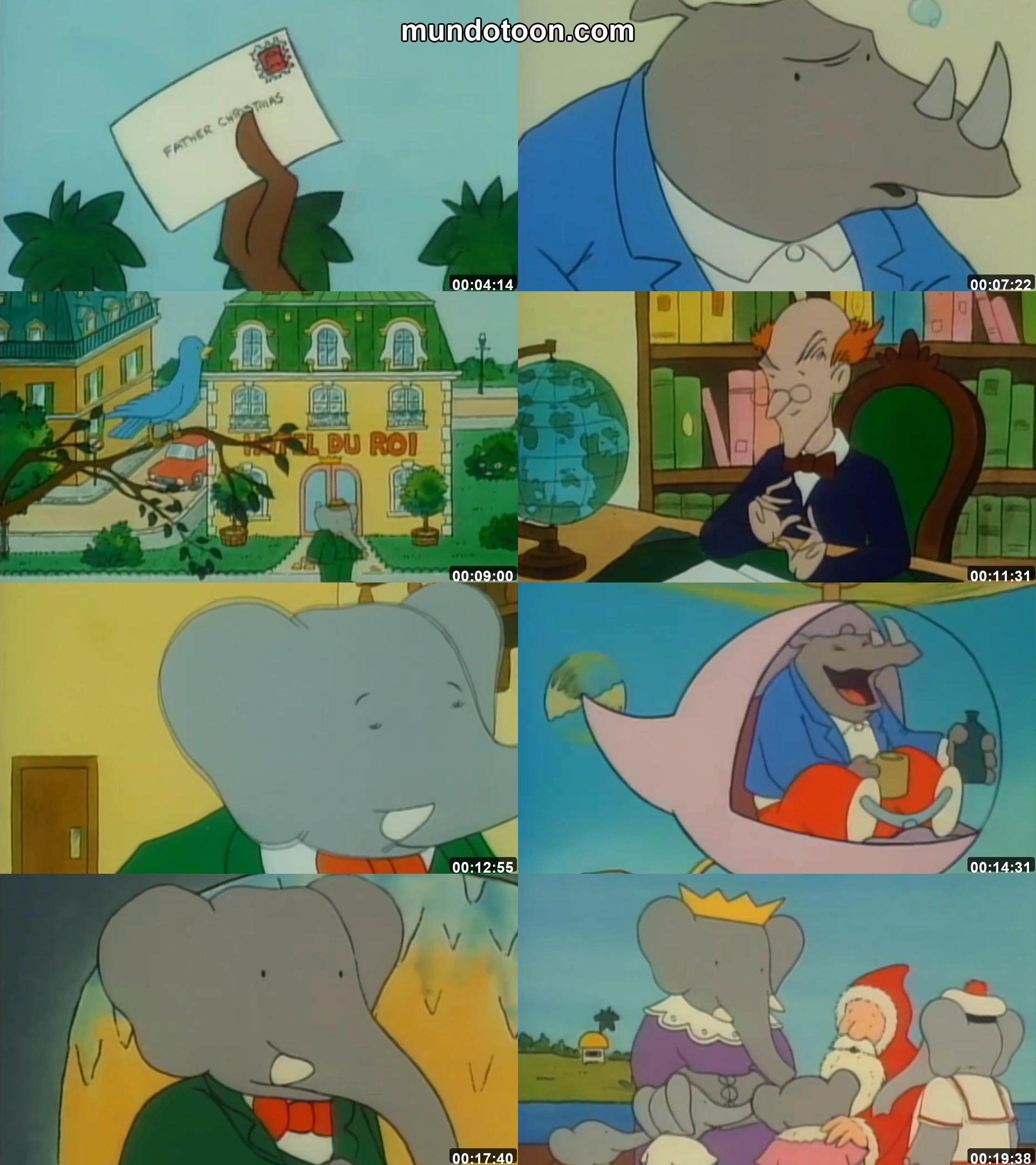 Captura 1 de Babar y Papá Noel - Audio Español Latino 1080p Completa
