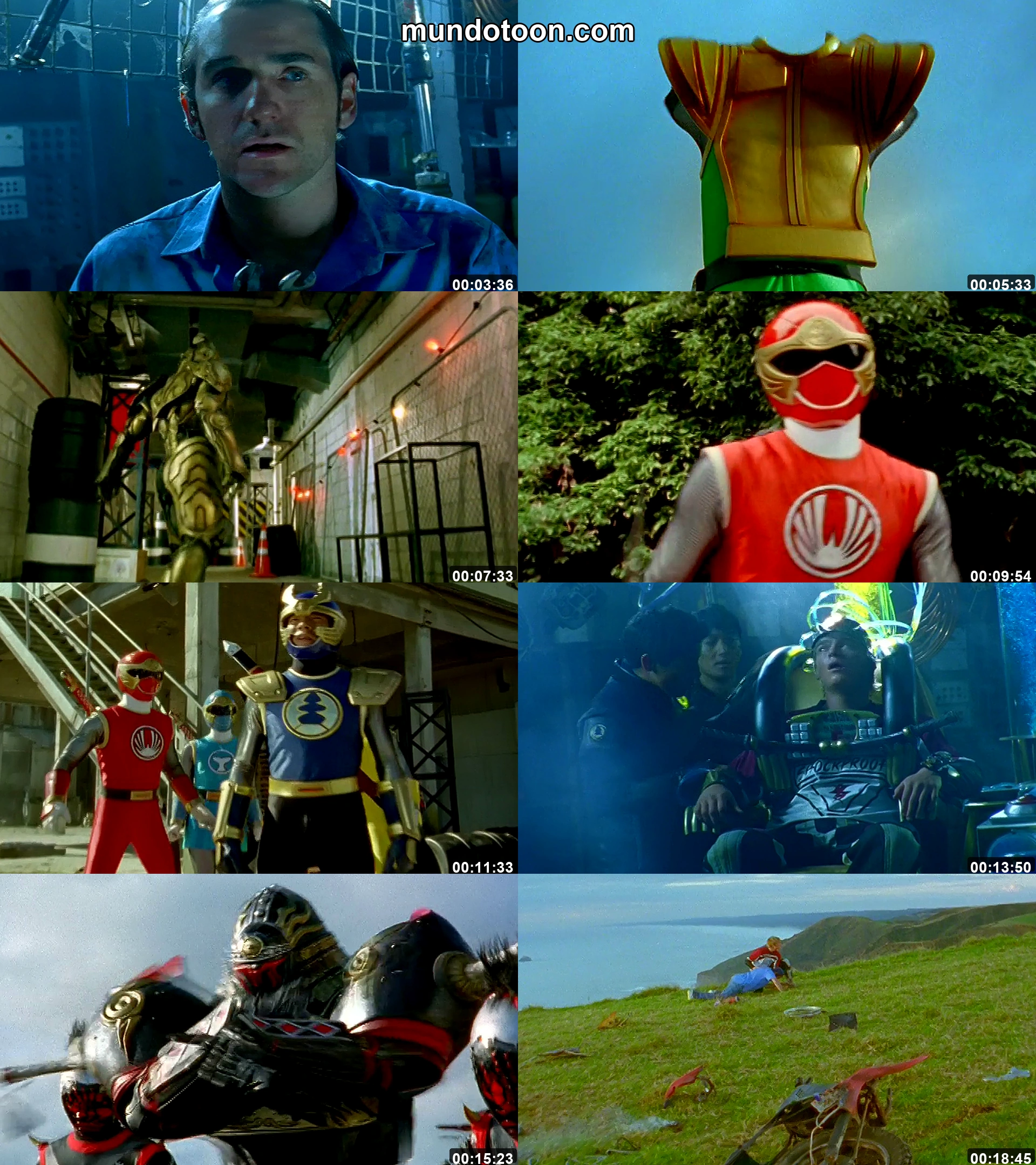 Captura 1 de Power Rangers: Tormenta Ninja - Audio Español Latino 1080p Completa