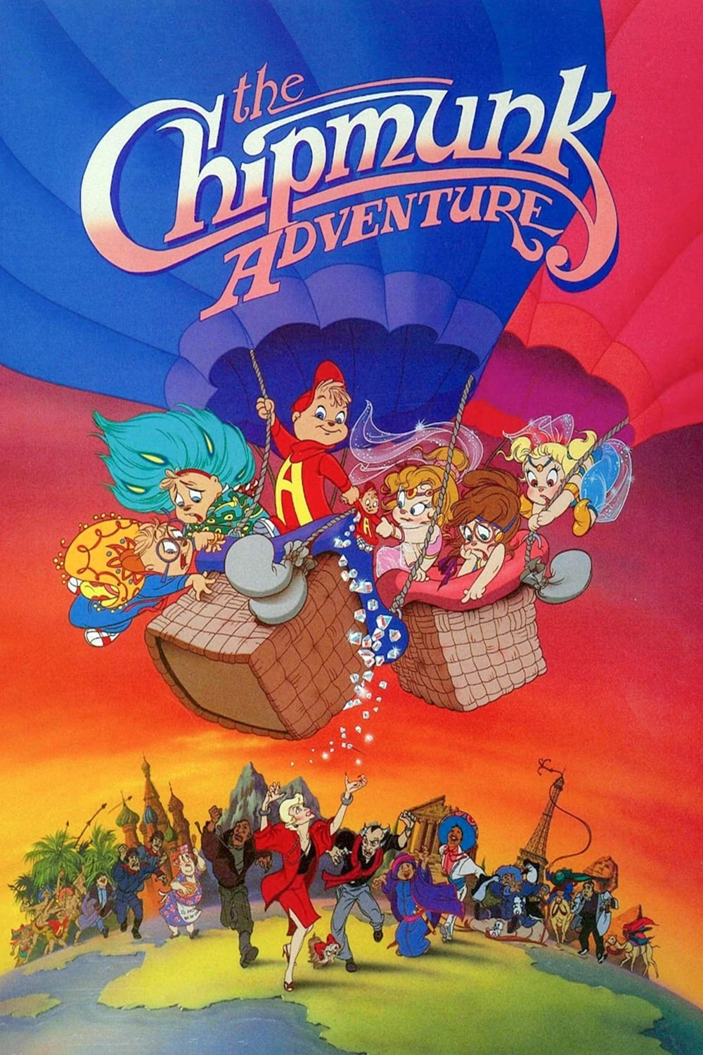 Alvin y las Ardillas alrededor del mundo (1987) Película [1080p Dual] Latino/Ing [2026]