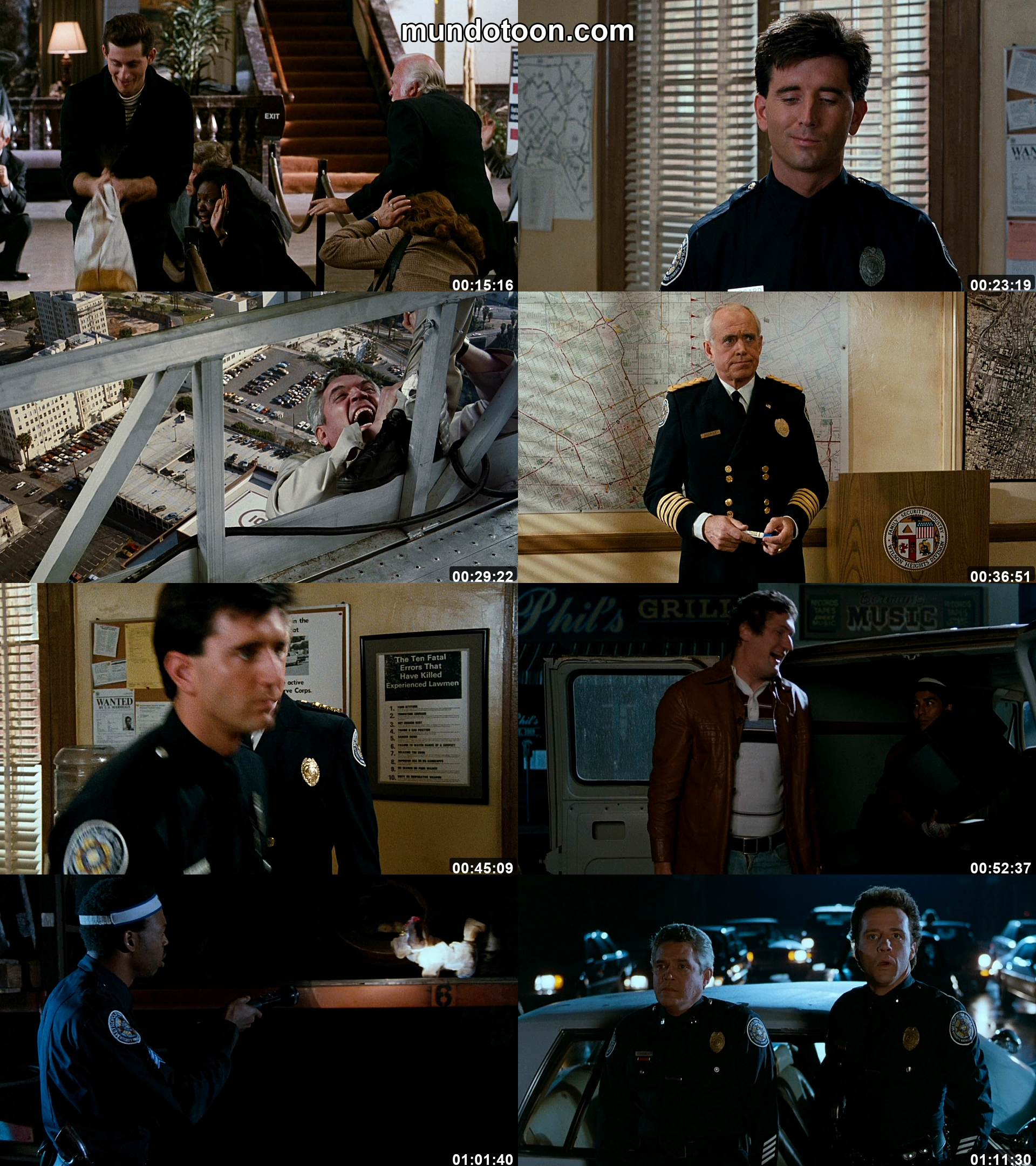 Captura 1 de Loca academia de policía 6: Ciudad sitiada - Audio Español Latino 1080p Completa