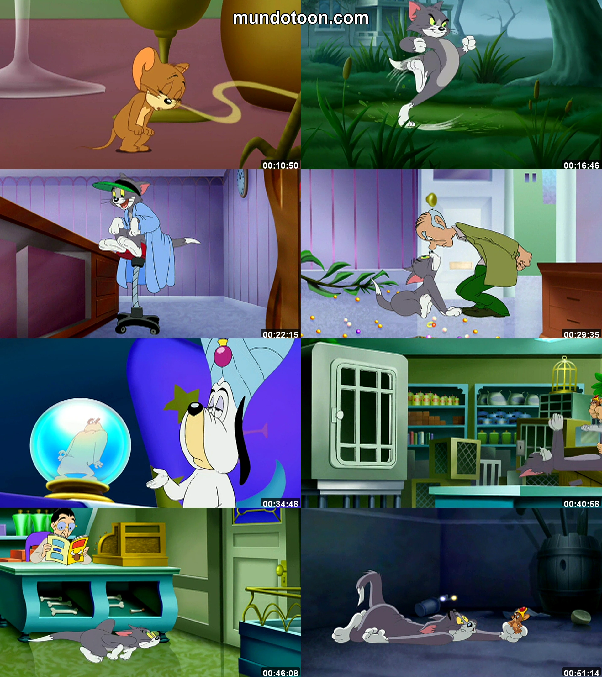 Captura 1 de Tom y Jerry: El Anillo Mágico - Audio Español Latino 1080p Completa