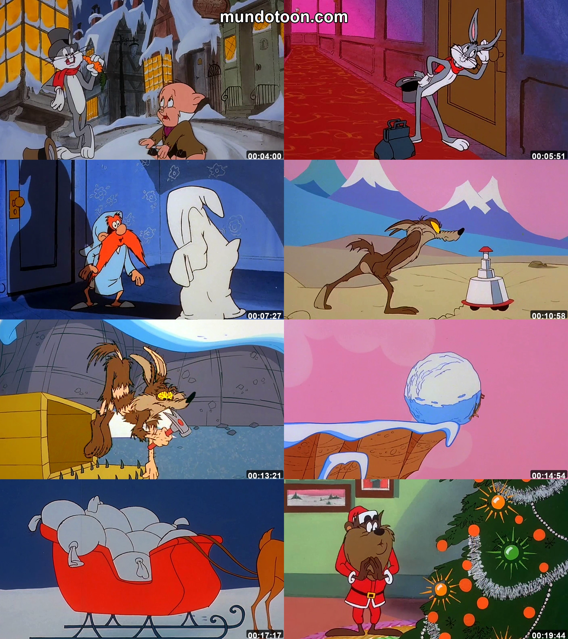 Captura 1 de Cuentos de Navidad del Conejo Bugs Bunny - Audio Español Latino 1080p Completa