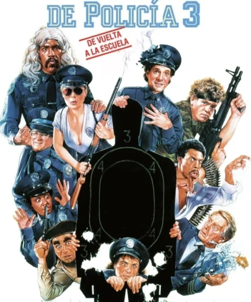 Loca Academia De Policía 3: De Vuelta A La Escuela (1986) Película [1080p Dual] Latino/Ing [2026]