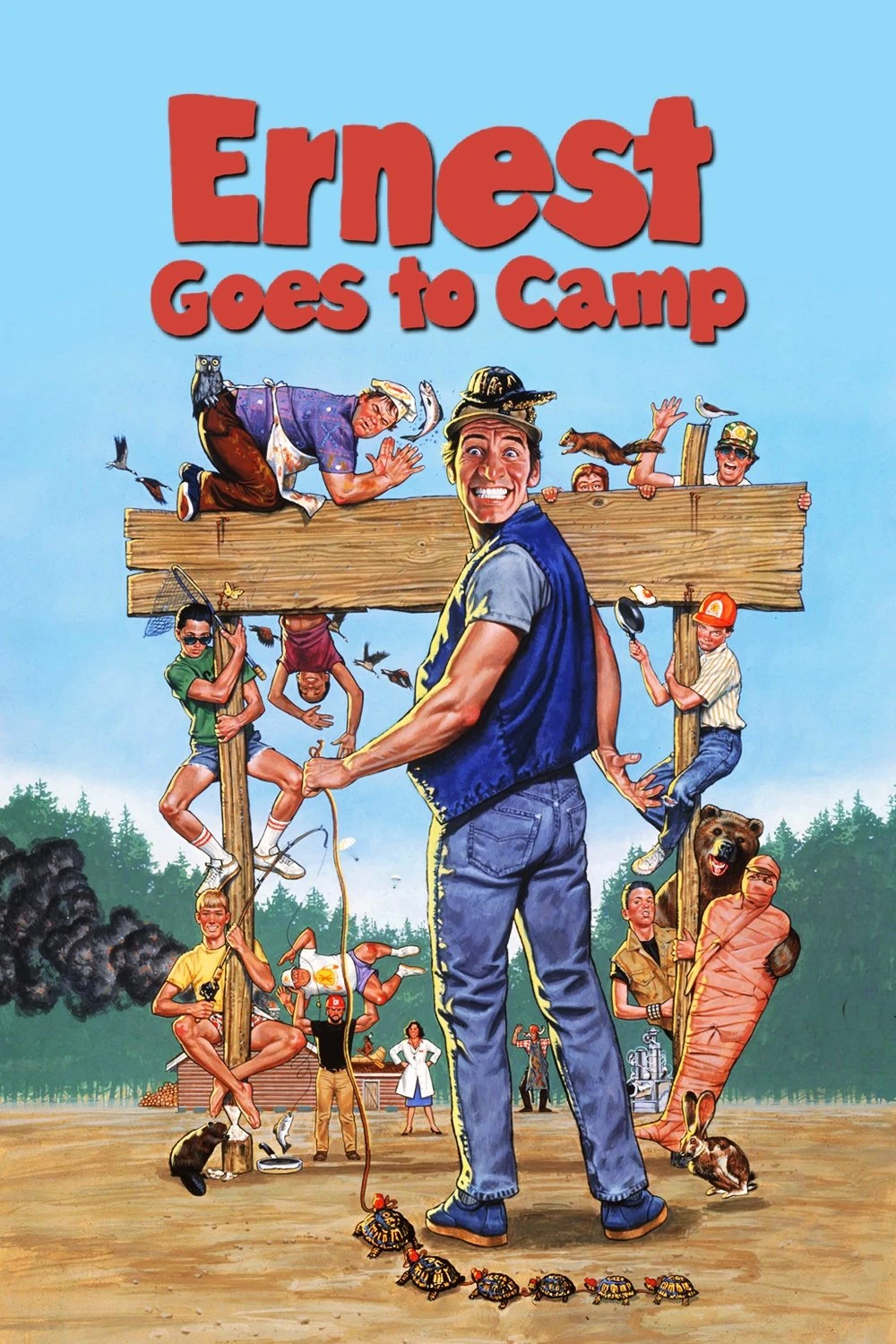 Ernest va de campamento (1987) Película [1080p Dual] Latino/Ing [2026]