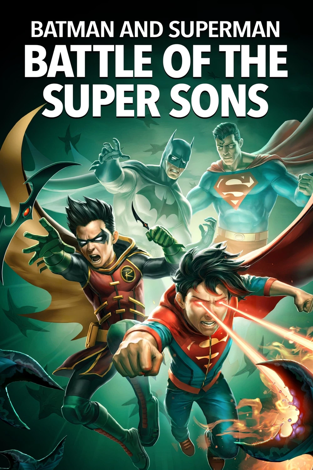 Batman y Superman: La batalla de los superhijos (2022) Película [1080p Dual] Latino/Ing [2026]