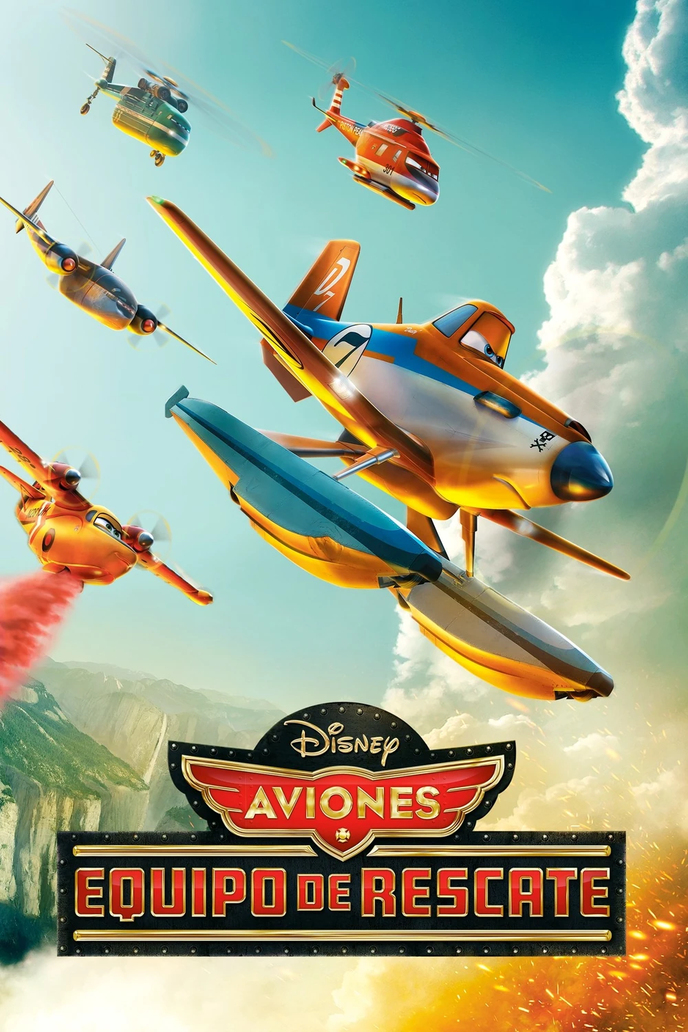 Aviones 2 Equipo de rescate (2014) Película [1080p Dual] Latino/Ing [2026]