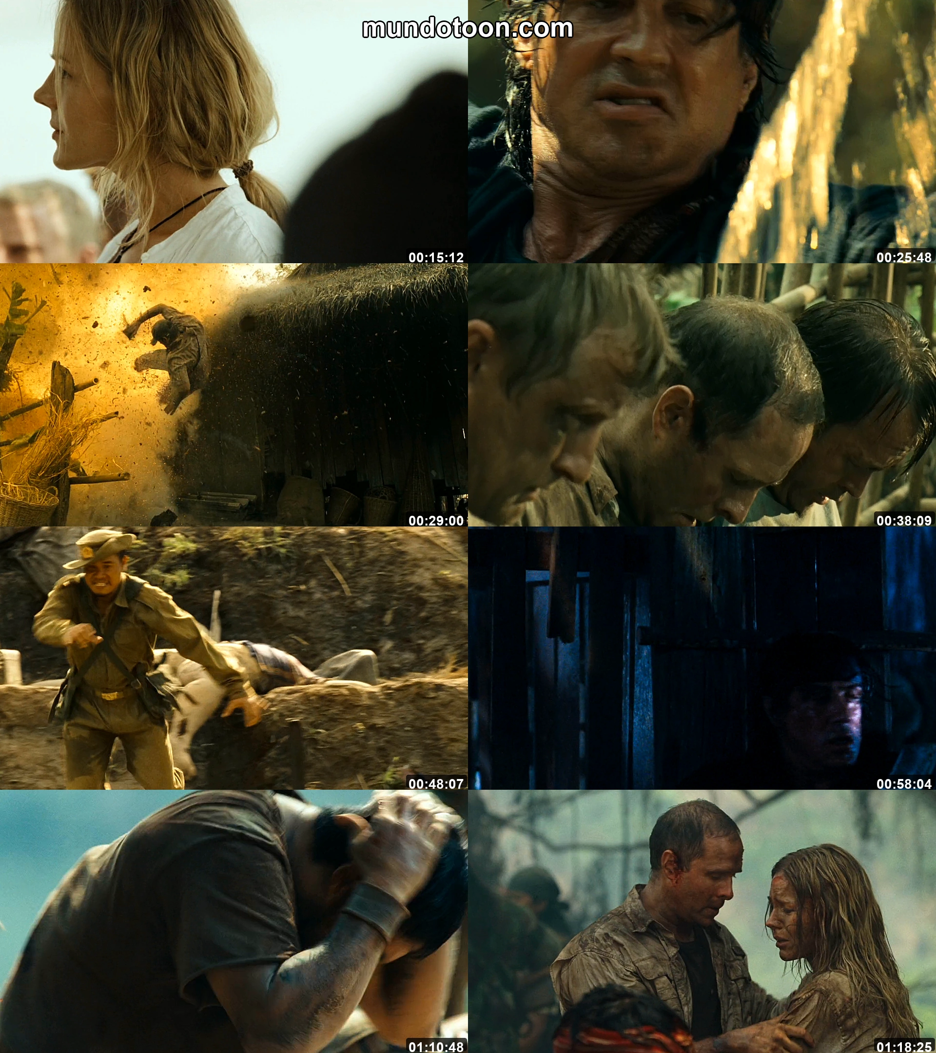 Captura 1 de John Rambo: Regreso al infierno - Audio Español Latino 1080p Completa