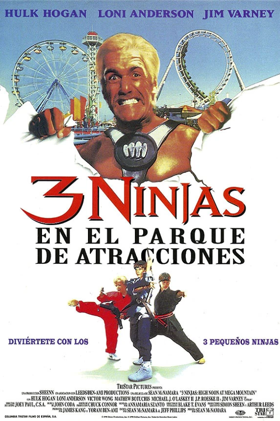 3 ninjas: Mediodía en la Mega Montaña (1998) Película [1080p] Español Latino / Inglés / Castellano [2026]