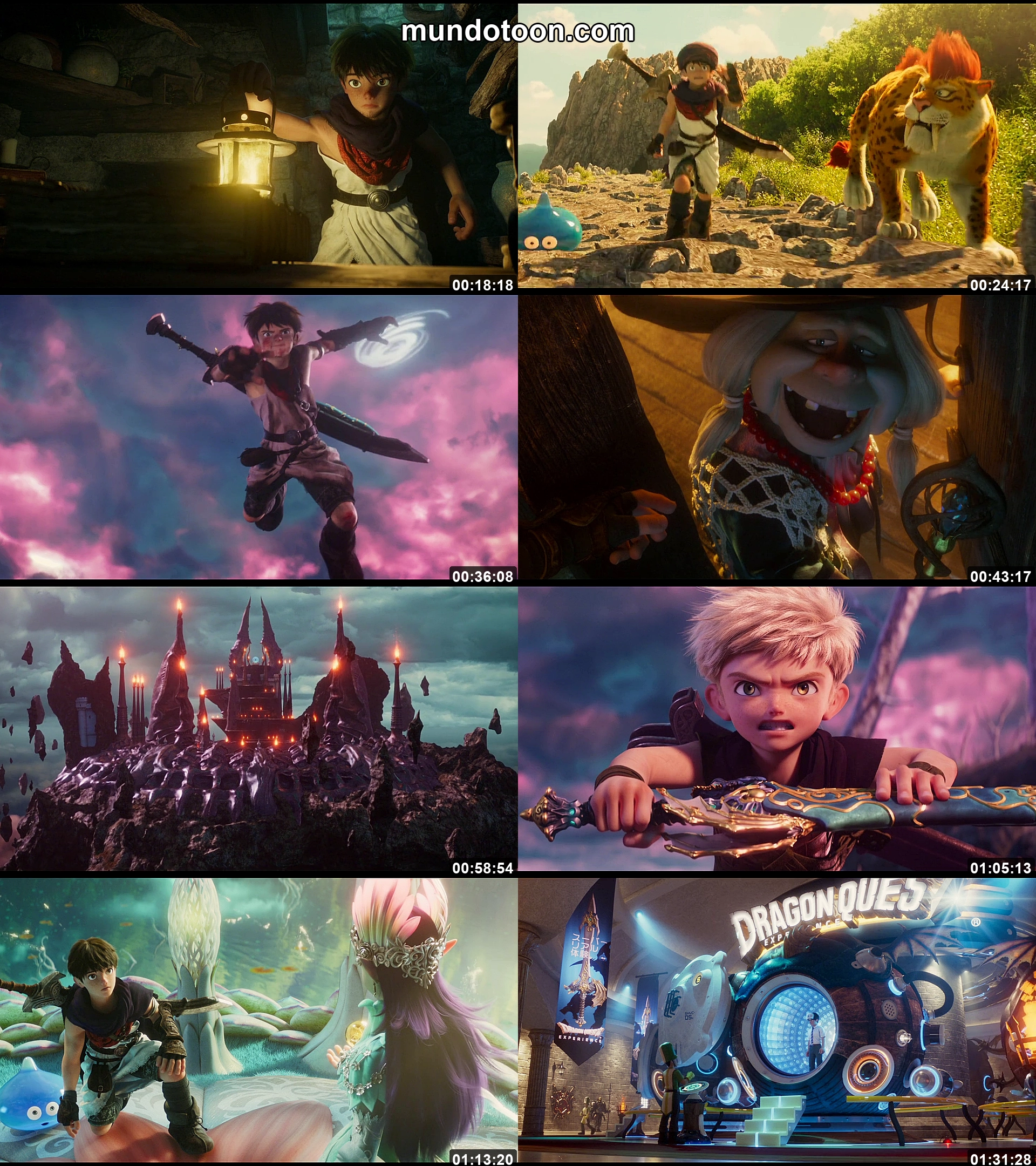 Captura 1 de Dragon Quest: Tu historia - Audio Español Latino 1080p Completa