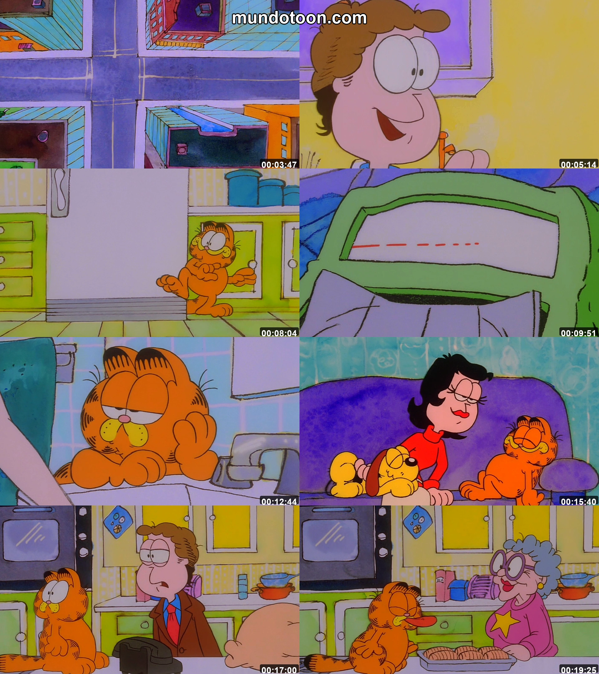 Captura 1 de Garfield en acción de gracias - Audio Español Latino 1080p Completa