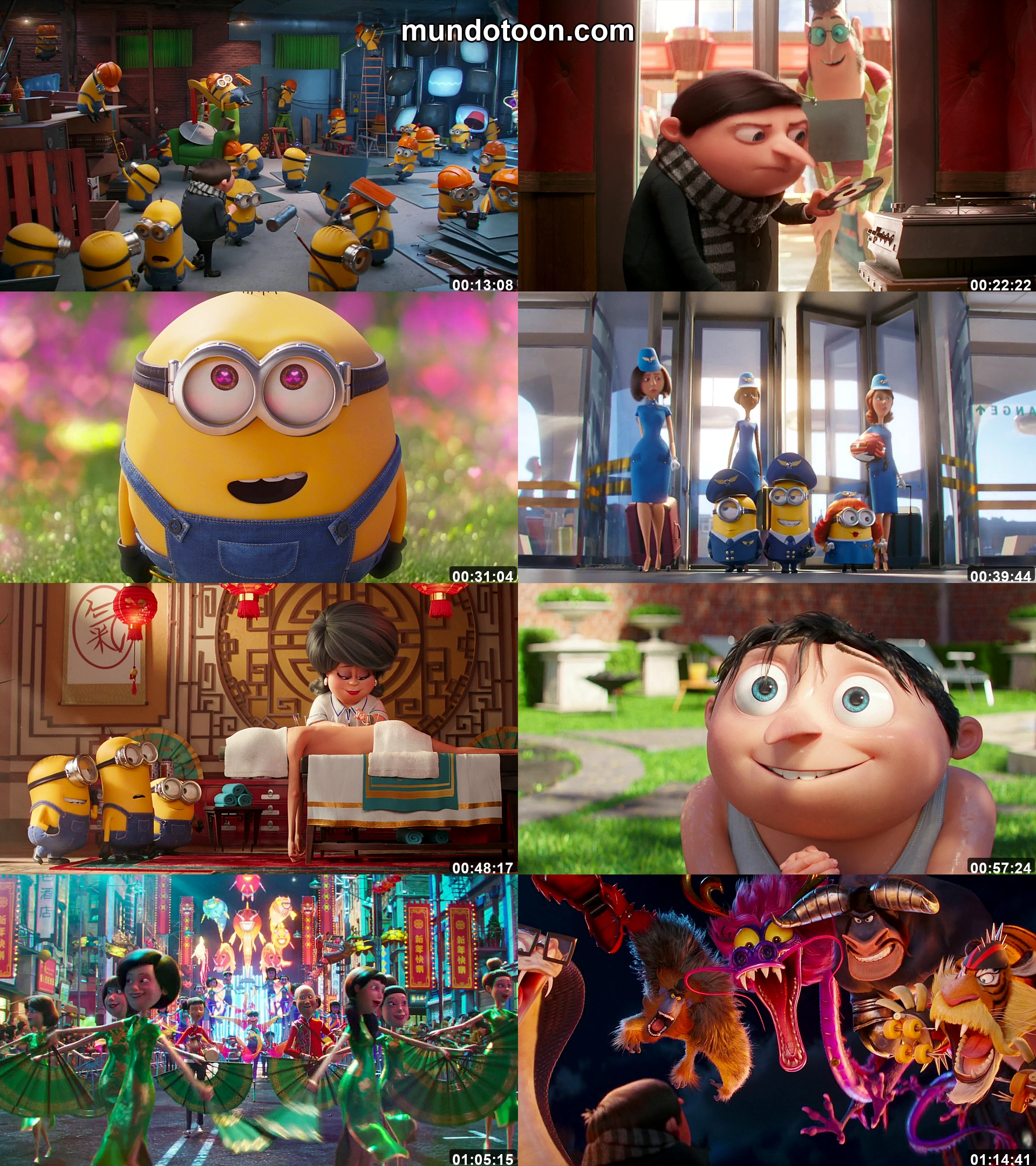 Captura 1 de Minions: Nace un villano - Audio Español Latino 1080p Completa