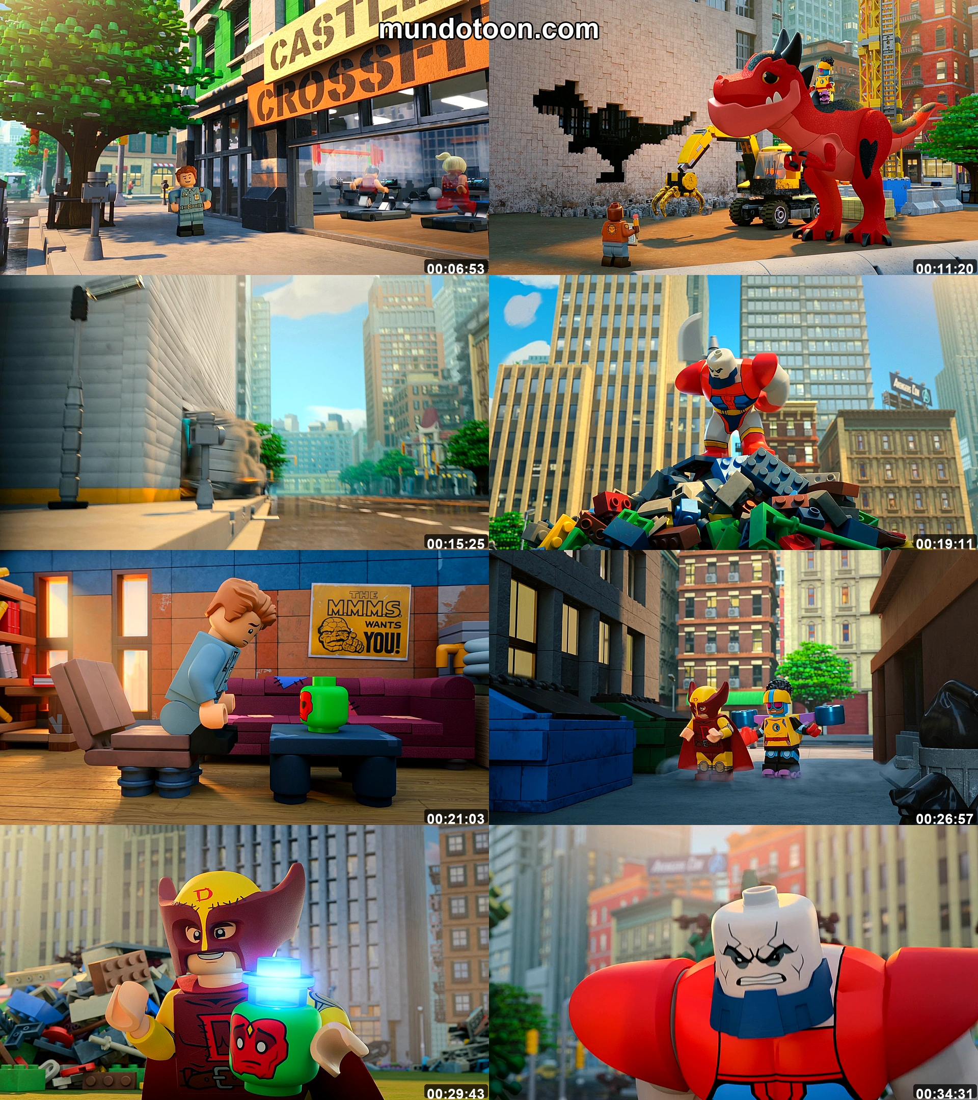 Captura 1 de LEGO Marvel Avengers: Misión Demolición - Audio Español Latino 1080p Completa