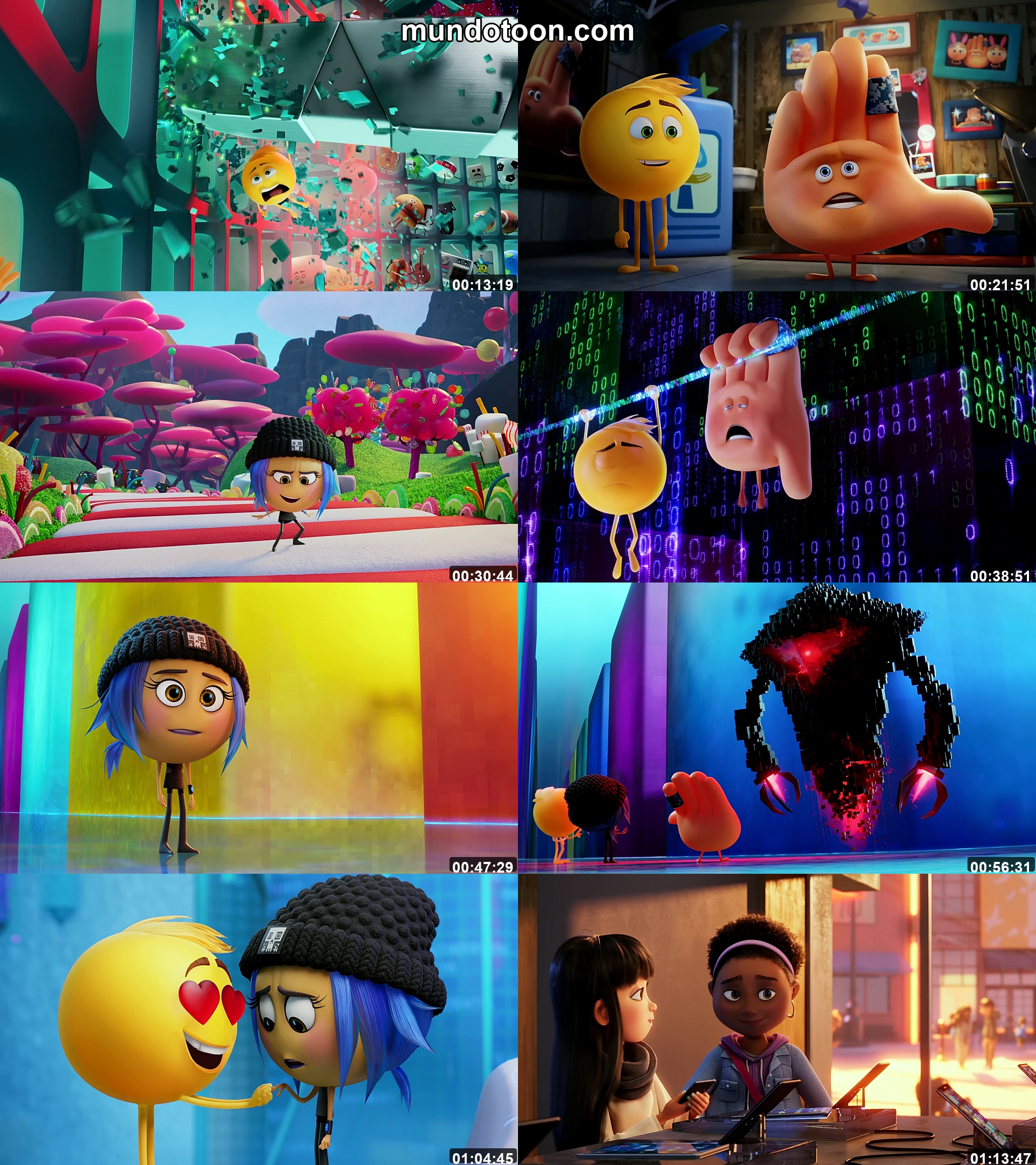 Captura 1 de Emoji: La Película - Audio Español Latino 1080p Completa