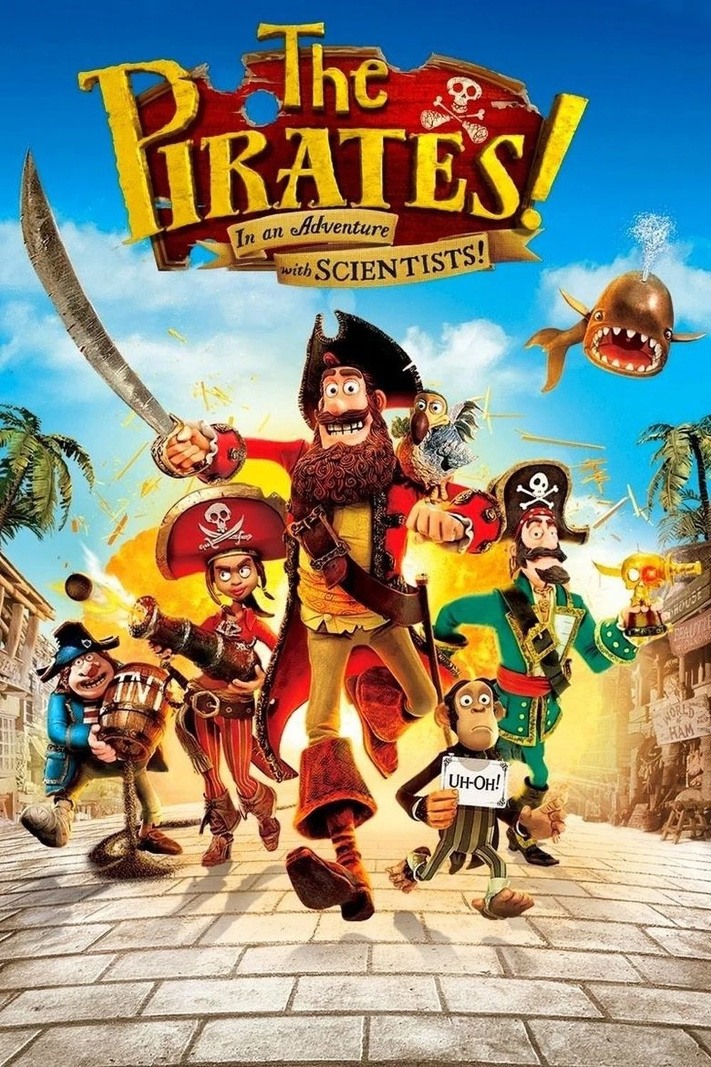¡Piratas! Una loca aventura (2012) Película [1080p Dual] Latino/Ing [2026]