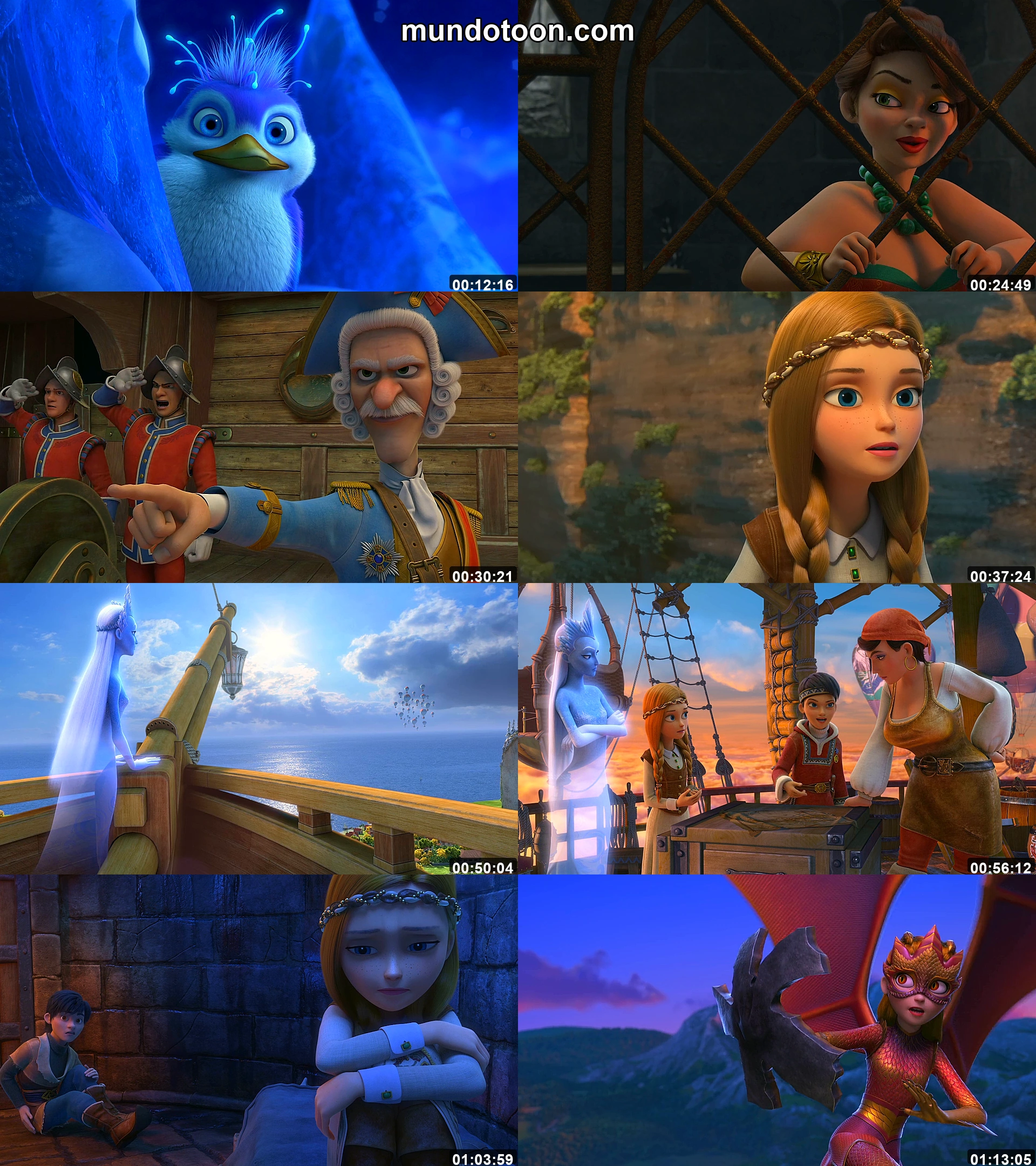 Captura 1 de La Reina de las Nieves: El Mundo de los Espejos - Audio Español Latino 1080p Completa
