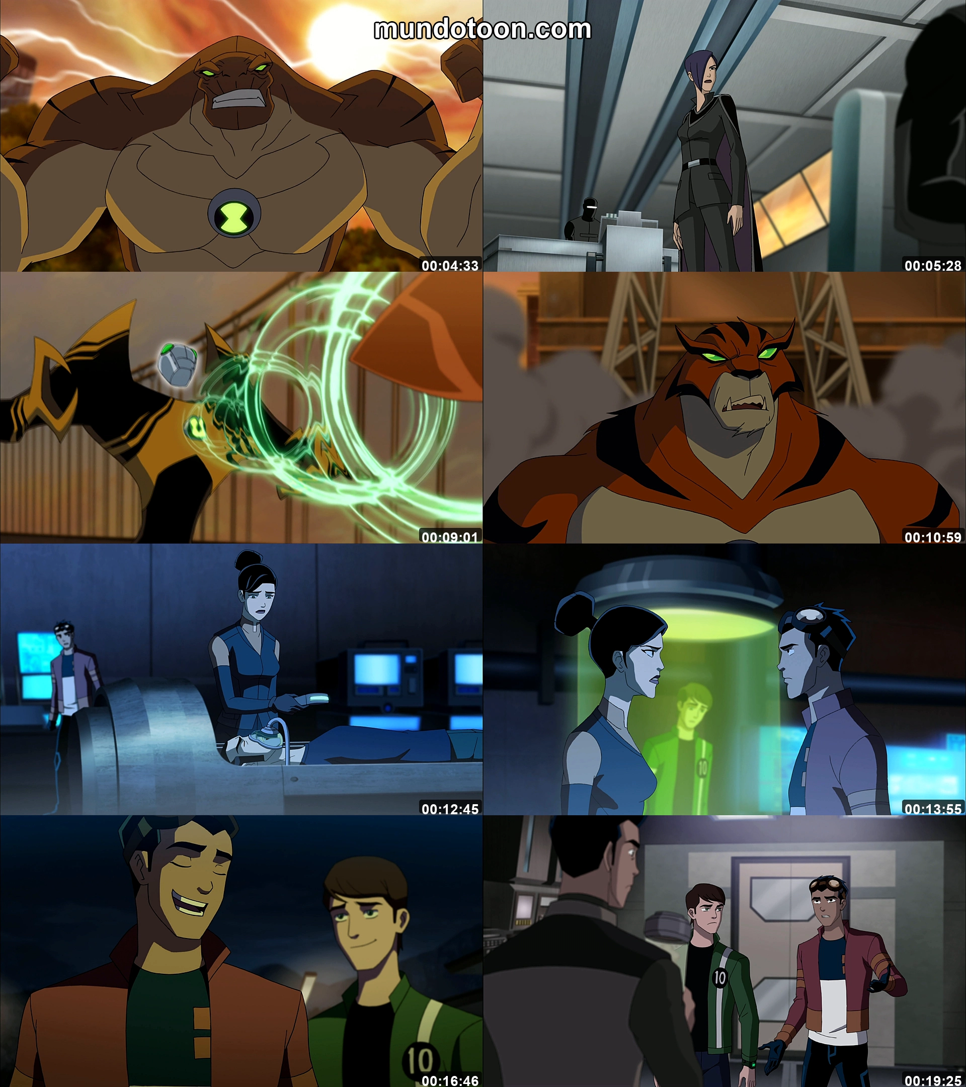 Captura 1 de Ben 10: Generador Rex: Héroes Unidos - Audio Español Latino 1080p Completa