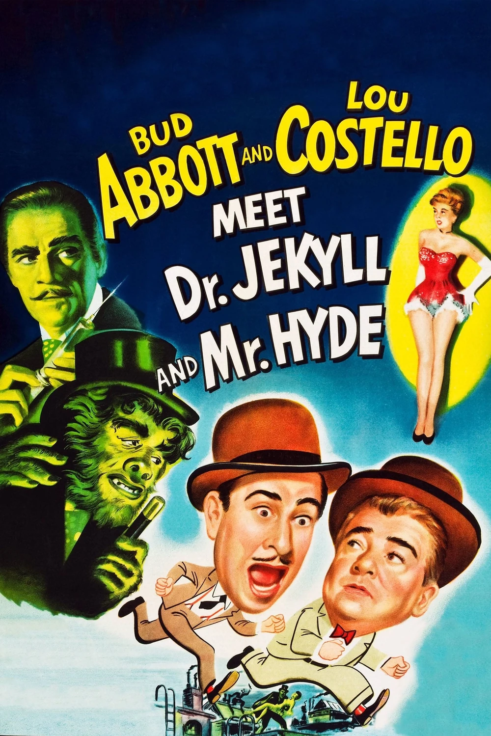 Abbott y Costello contra el doctor Jekyll y Mr. Hyde (1953) Película [1080p Dual] Latino/Ing [2026]