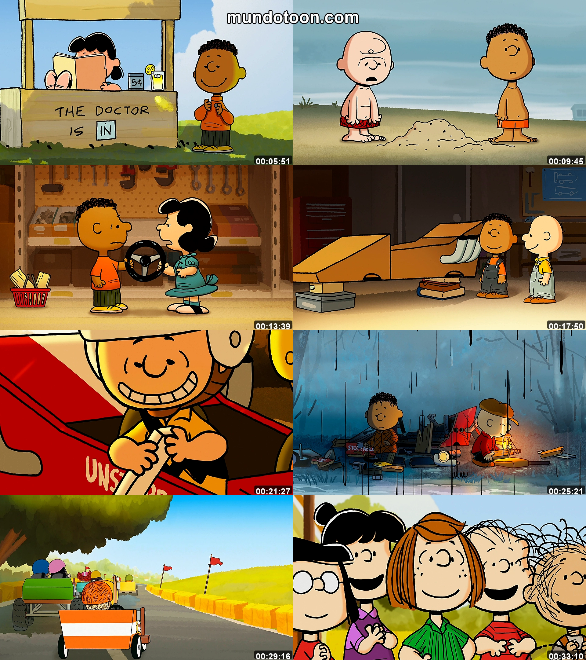 Captura 1 de Snoopy presenta: Bienvenido a casa, Franklin - Audio Español Latino 1080p Completa