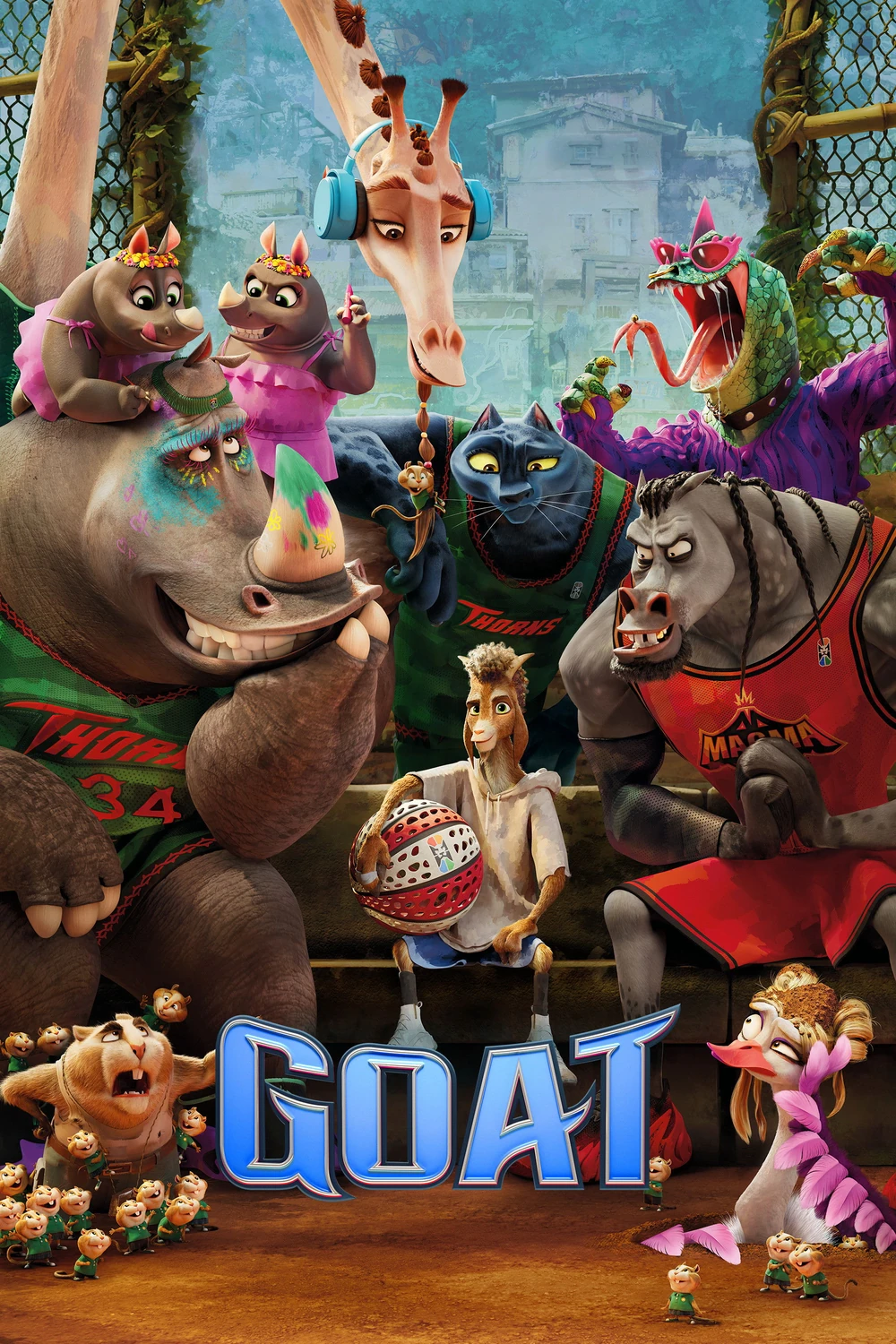 GOAT: La cabra que cambió el juego (2026) Película [1080p Dual] Latino/Ing [2026]
