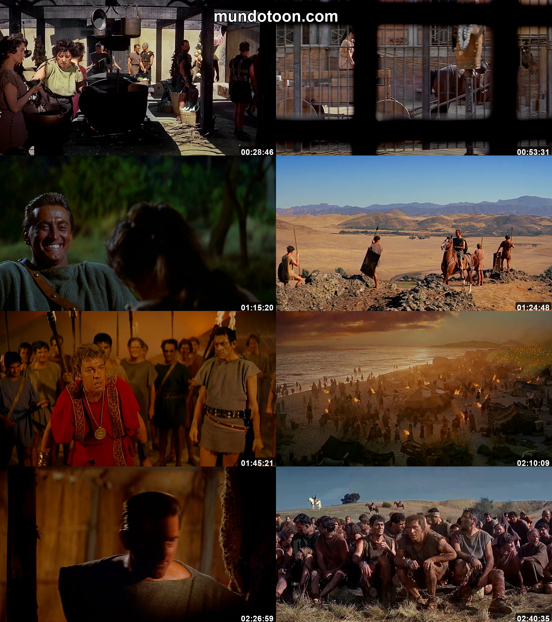 Captura 1 de Espartaco - Audio Español Latino 1080p Completa