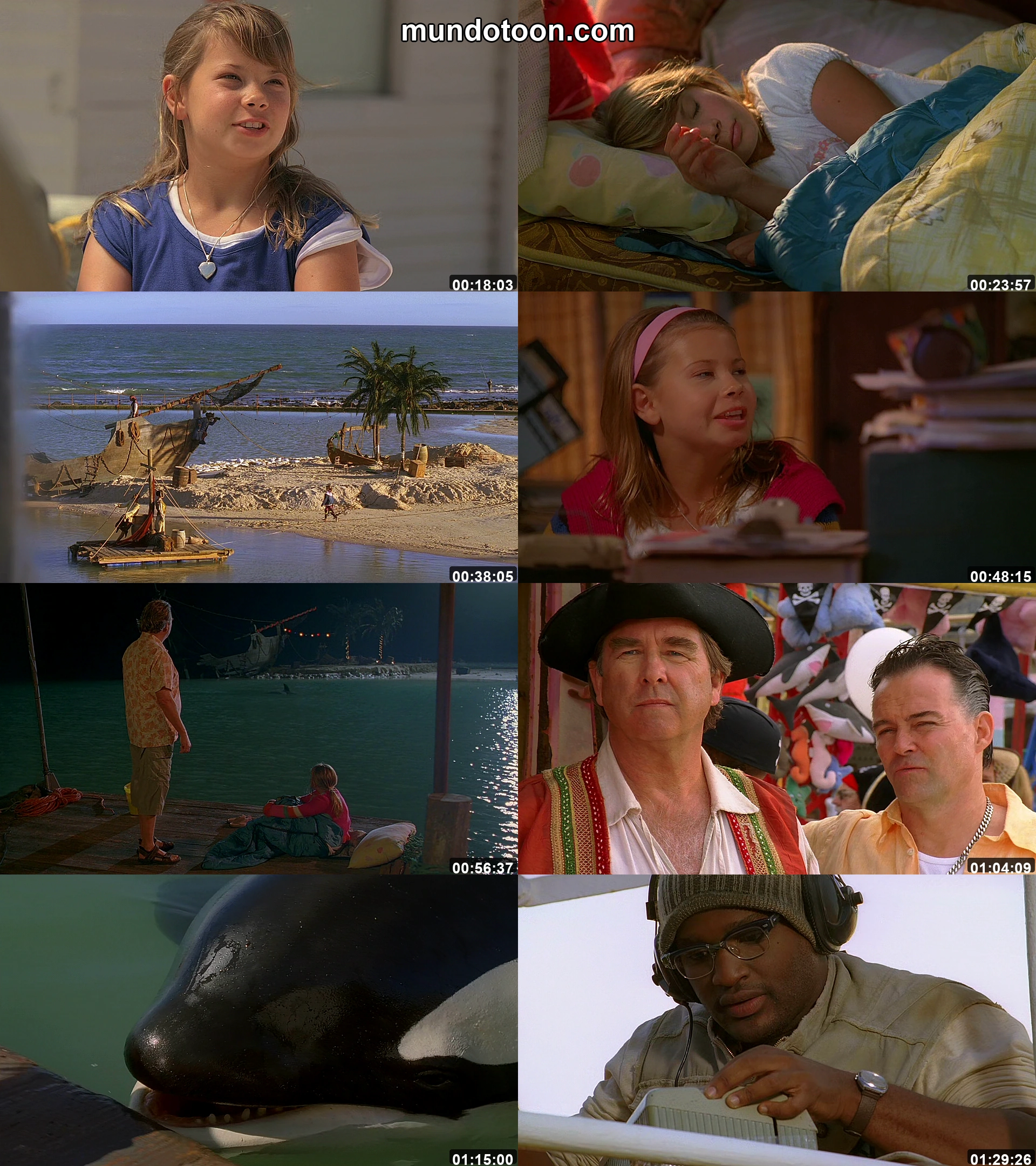 Captura 1 de Liberen a Willy 4: Escape de la Bahía Pirata - Audio Español Latino 1080p Completa