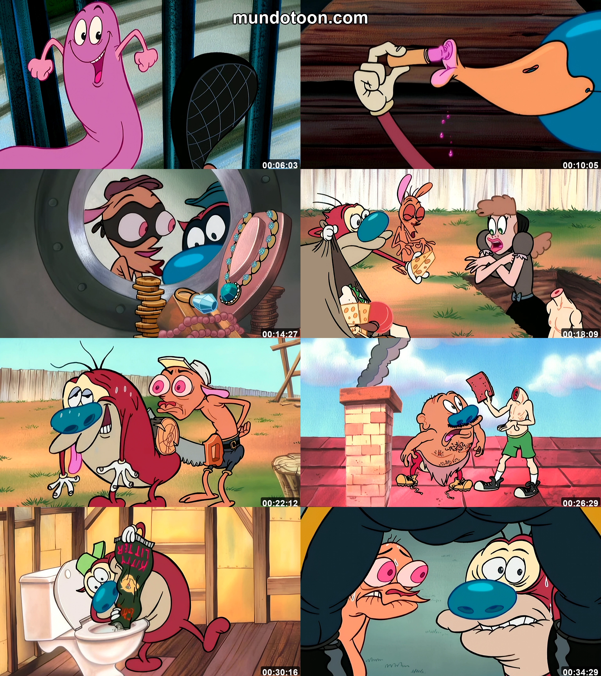 Captura 1 de Ren y Stimpy: El show de los adultos - Audio Español Latino 1080p Completa