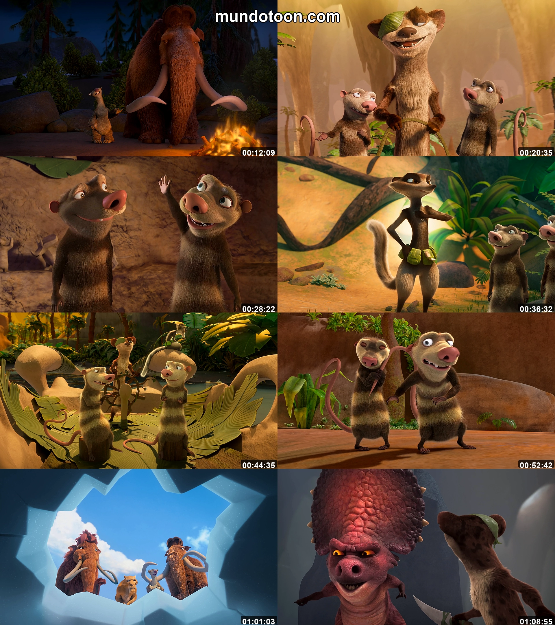 Captura 1 de La Era de Hielo: Las aventuras de Buck - Audio Español Latino 1080p Completa