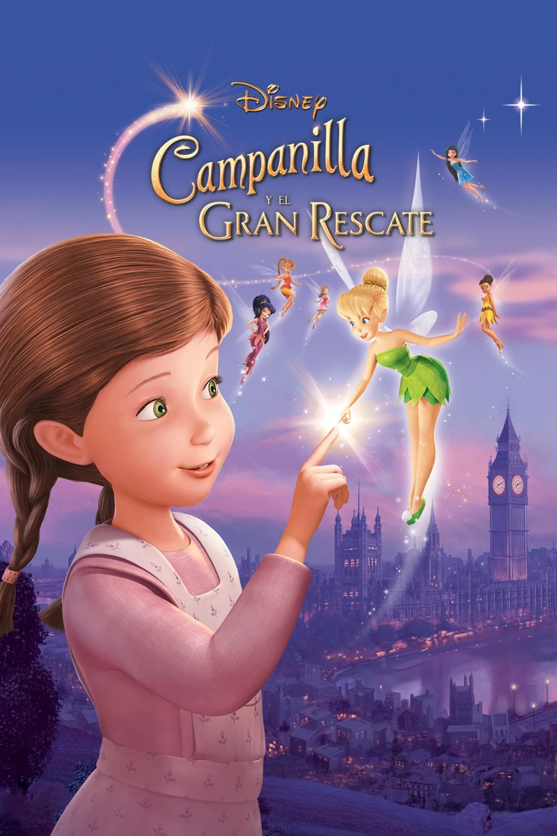Tinker Bell y el rescate del hada (2014) Película [1080p Dual] Latino/Ing [2026]