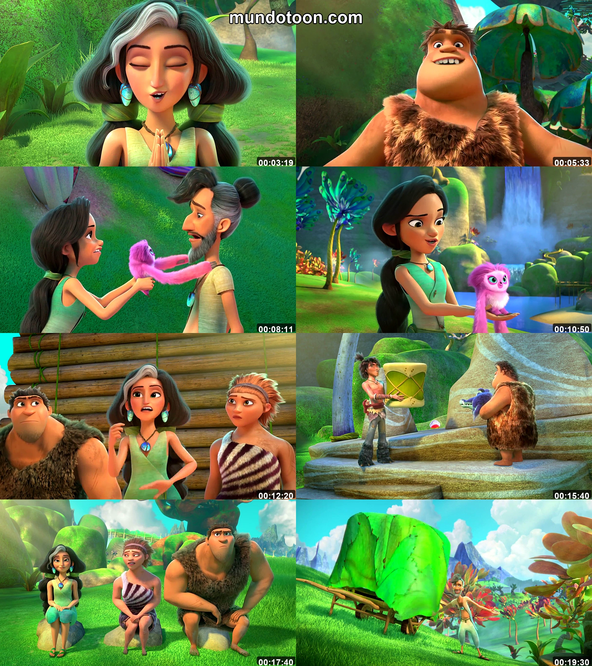 Captura 1 de El árbol familiar de Los Croods - Audio Español Latino 1080p Completa