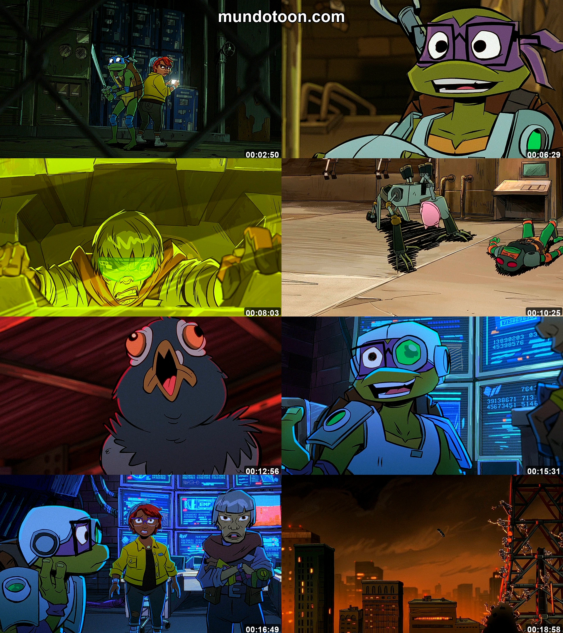 Captura 1 de Teenage Mutant Ninja Turtles: Tales of the Teenage Mutant Ninja Turtles - Audio Español Latino 1080p Completa