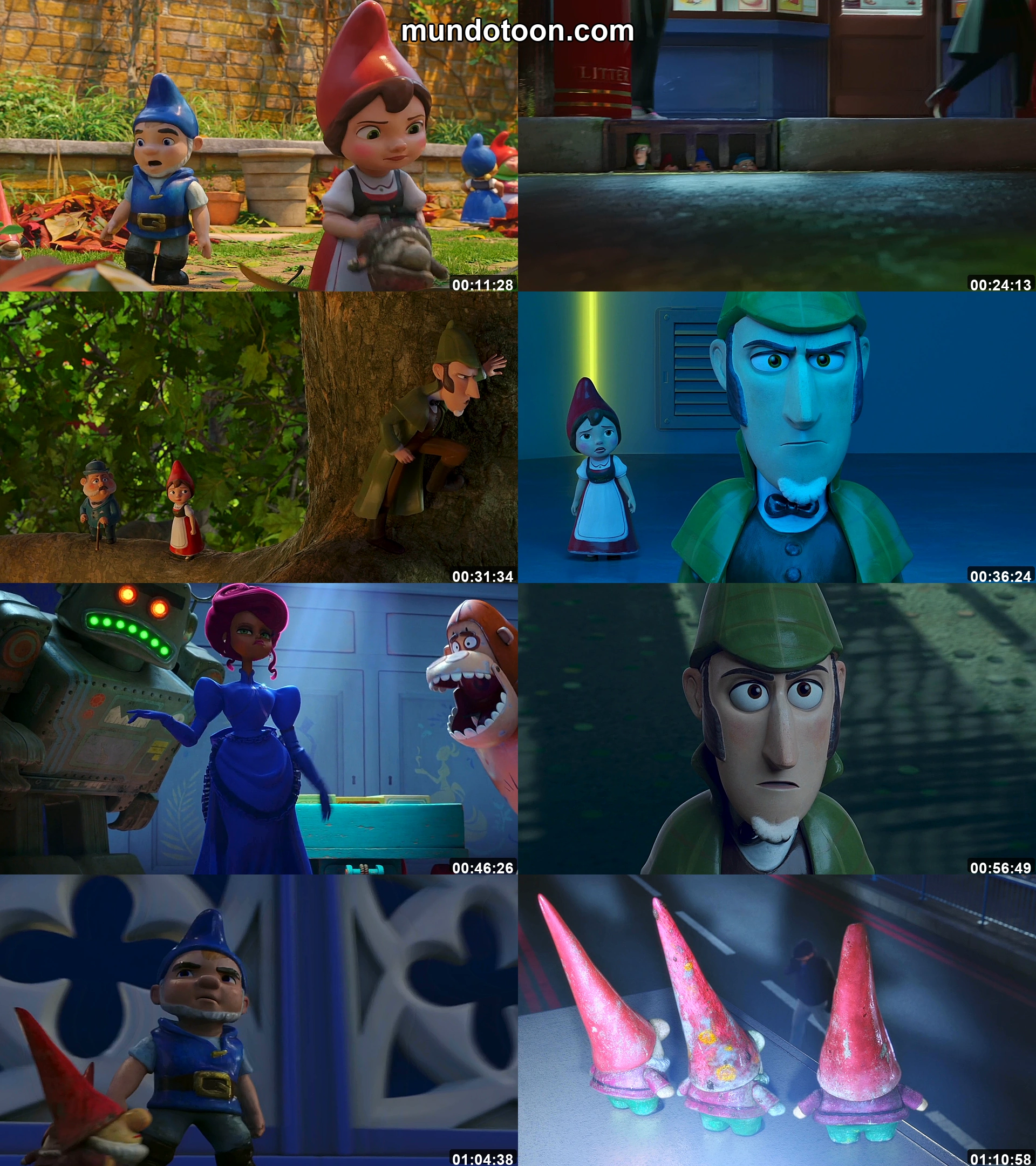 Captura 1 de Sherlock Gnomes - Audio Español Latino 1080p Completa